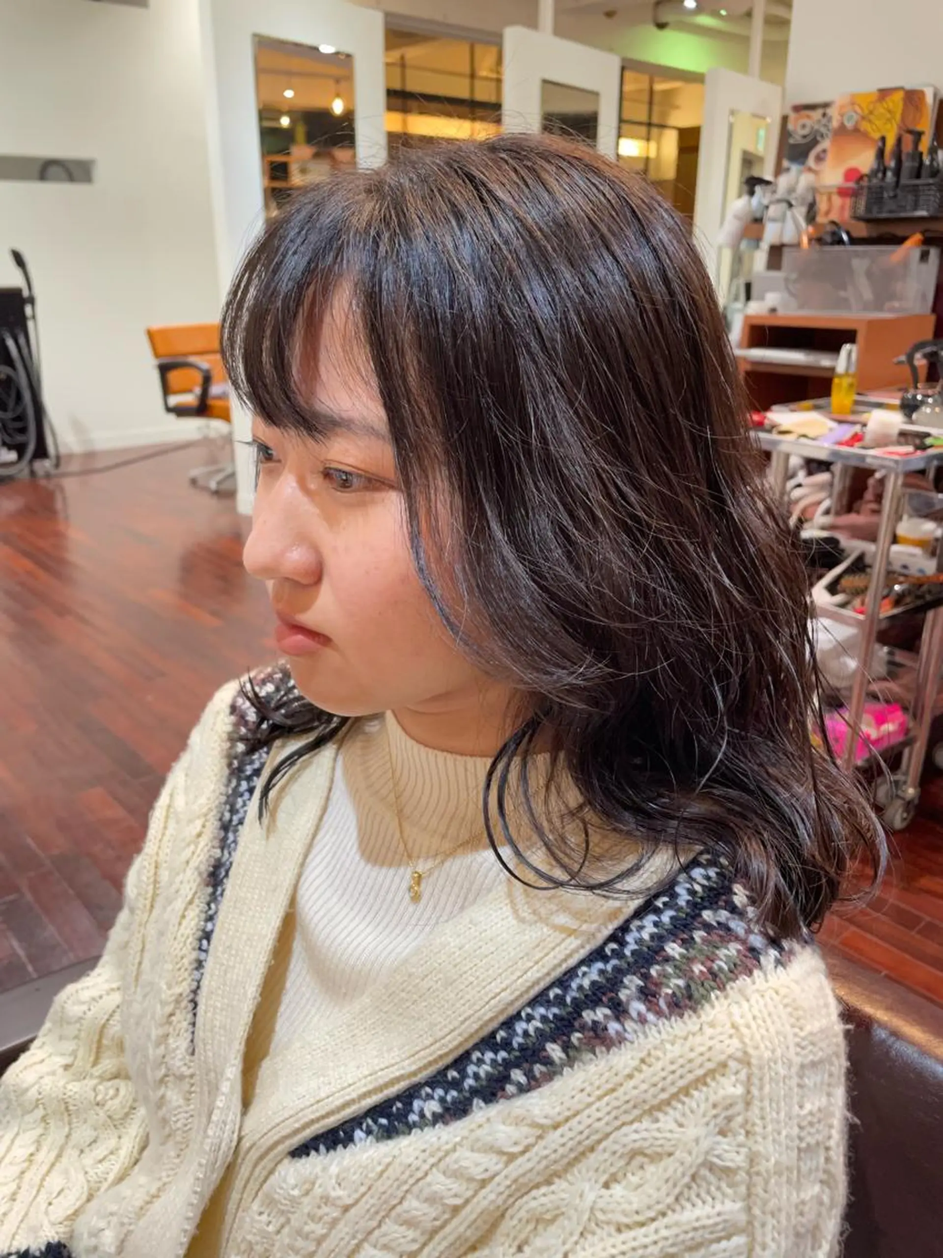パーマ ✨髪質改善✨/ レイヤーカット/来輝のヘアスタイル