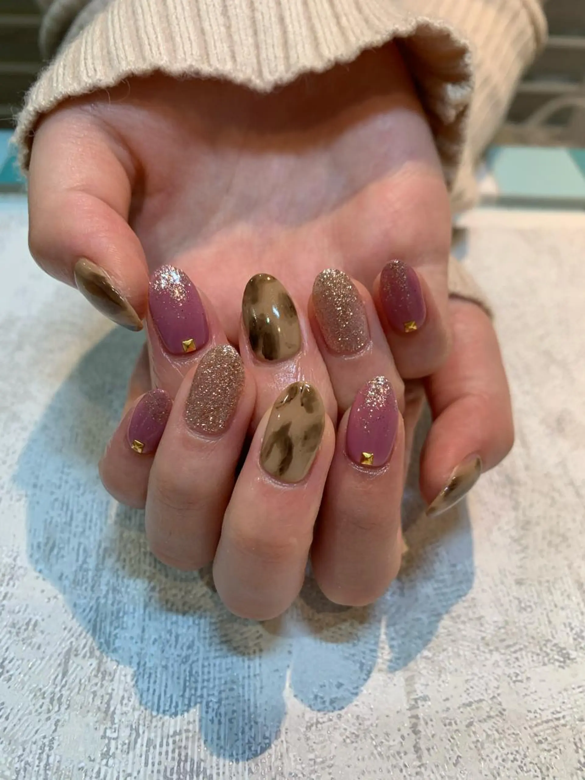 ネイル 高尾 梨花のネイルデザイン