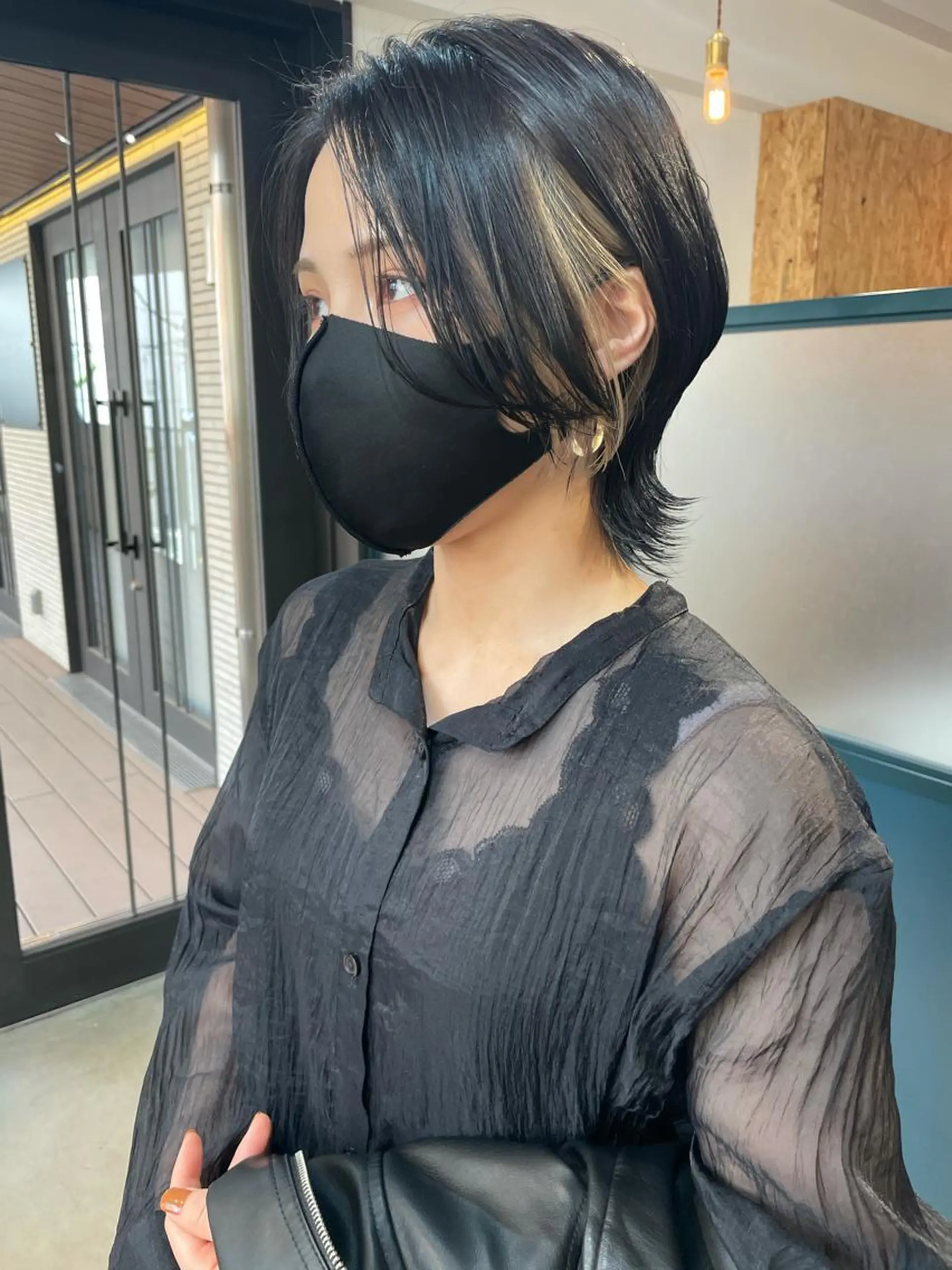 セミロング カラー パーマ ヘアアレンジ ネイル マツエク・マツパ トレンド眉🌈✨ arisaのマツエク・マツパデザイン