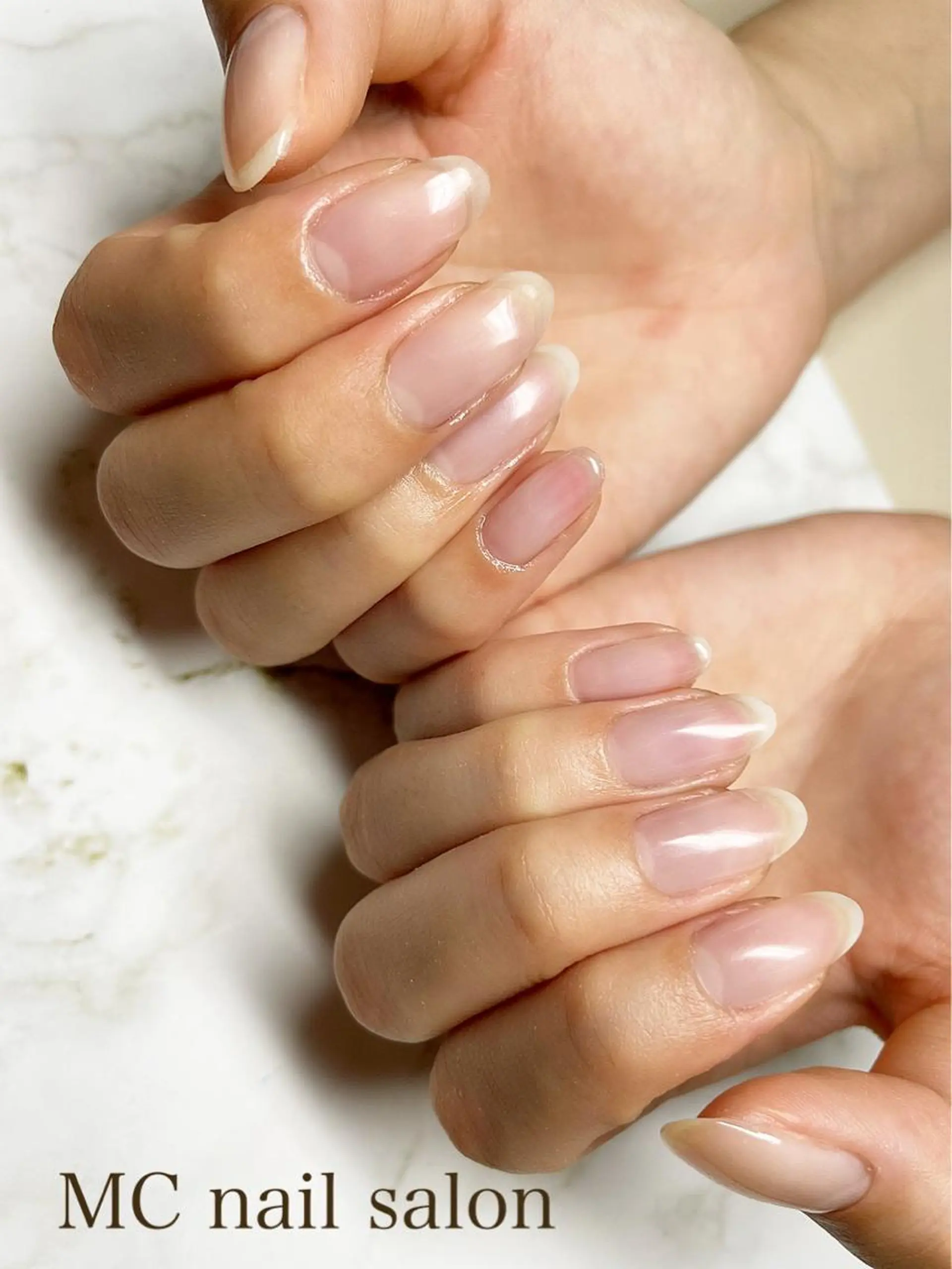 ネイル クリアネイル ジェルネイル ハンドネイル MCnail & beautyのネイルデザイン