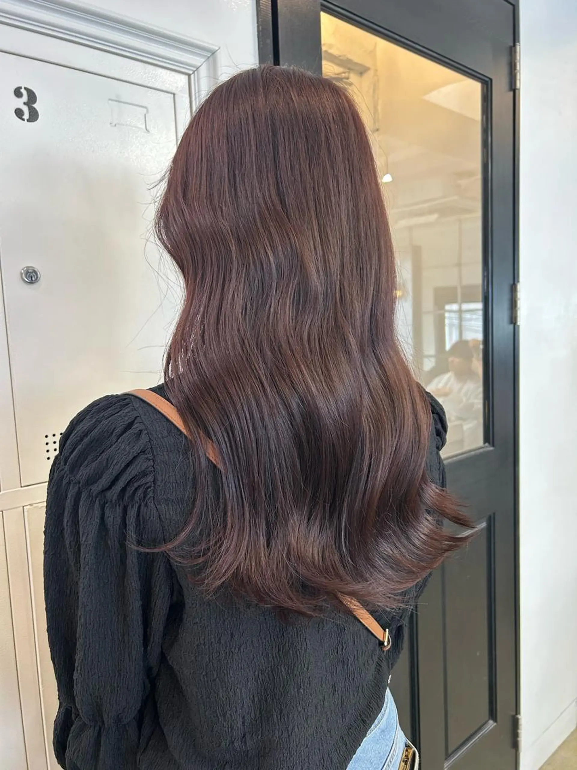 カラー ブリーチ ラベンダーカラー ラベンダーピンク ブリーチなしカラー ピンクカラー 光透け髪🫧 moekaのヘアスタイル