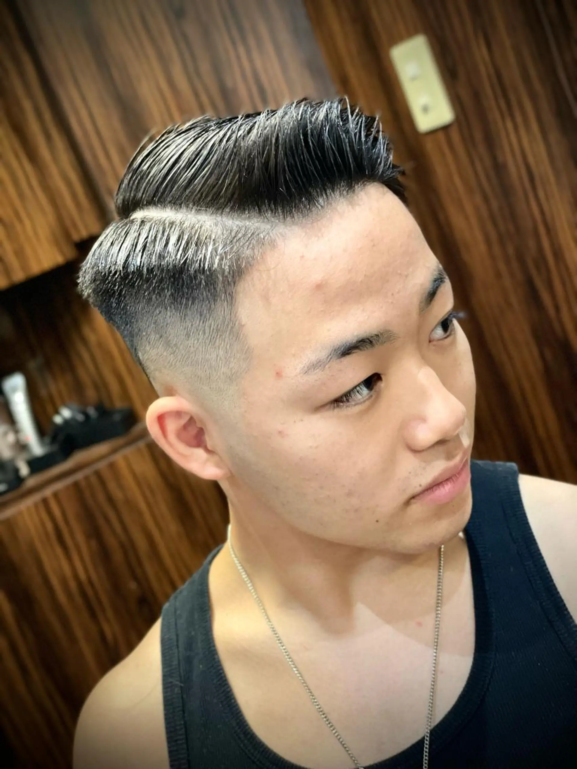 ショート メンズ 浅見 天翔のヘアスタイル