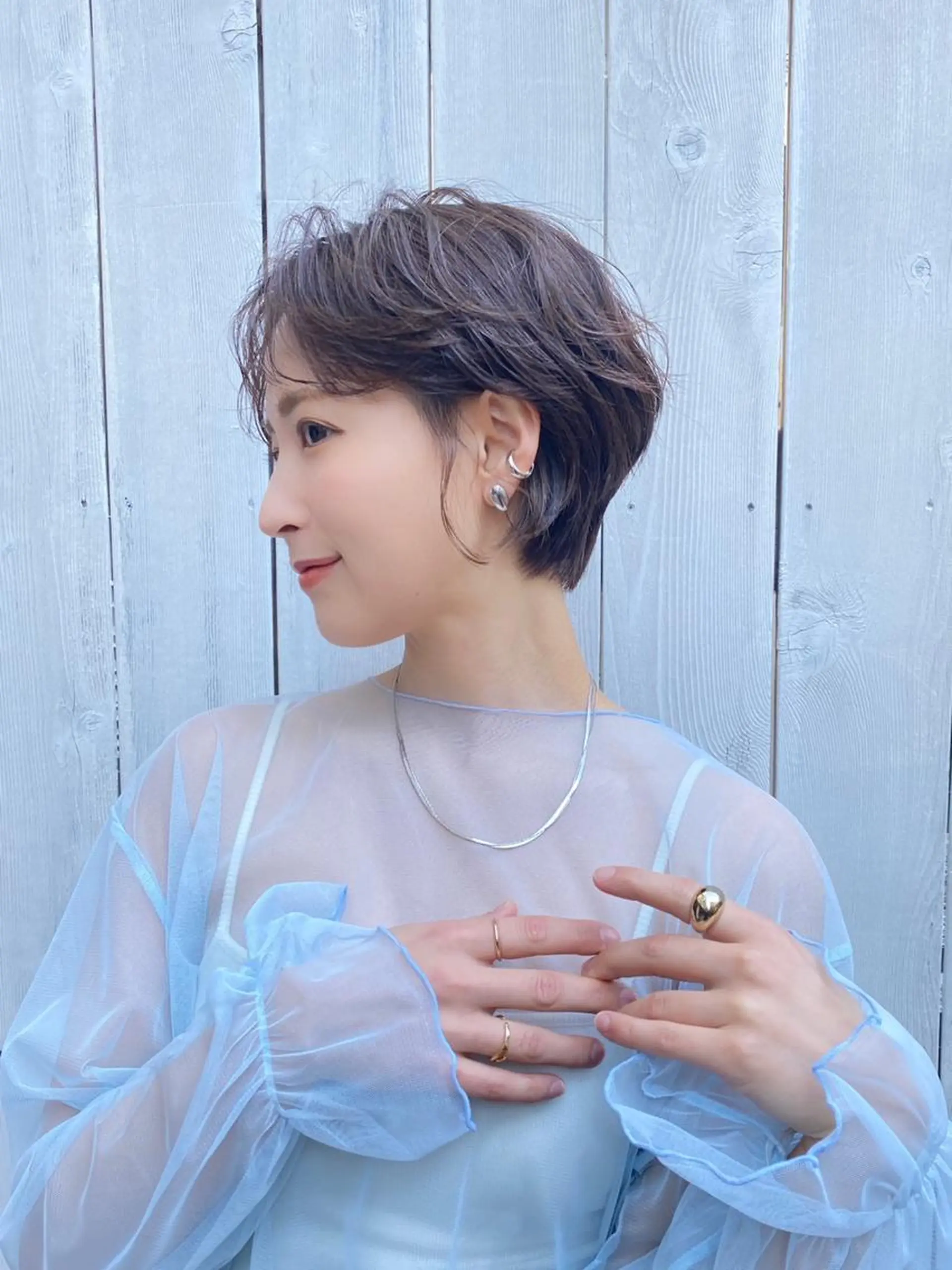 ショート 髪質改善 韓国風ヘア ショートヘア 小顔カット カット ヘアカラー トリートメント 癒しの半個室サロン 🌿ROW町田のヘアスタイル