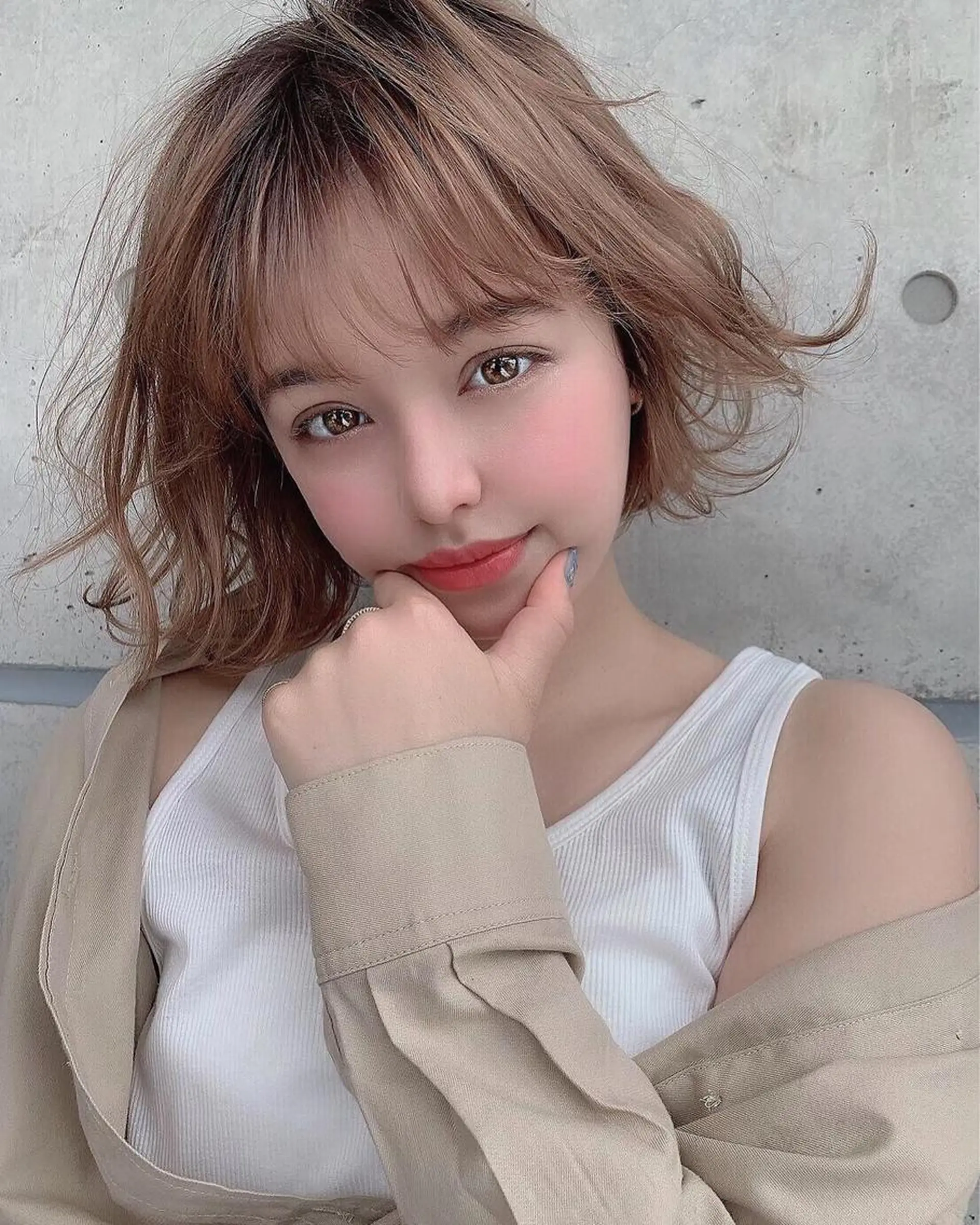 ミディアム GOTODAY shair salon 横浜mare店所属・透明感抜群カラー mai🍑♡のヘアスタイル