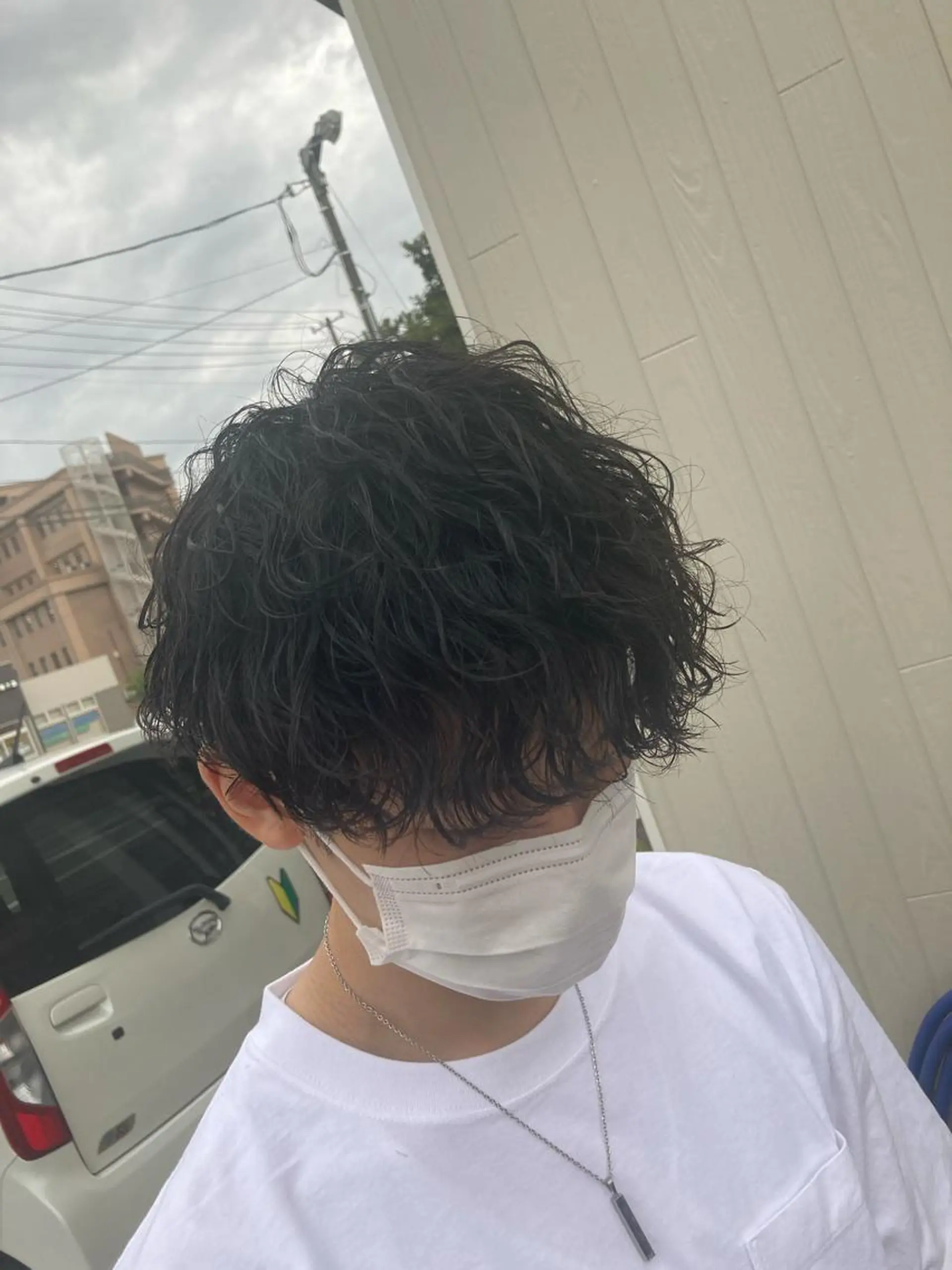 ミディアム パーマ メンズ 波巻きパーマ パーマが得意な【最高 悠斗】のヘアスタイル