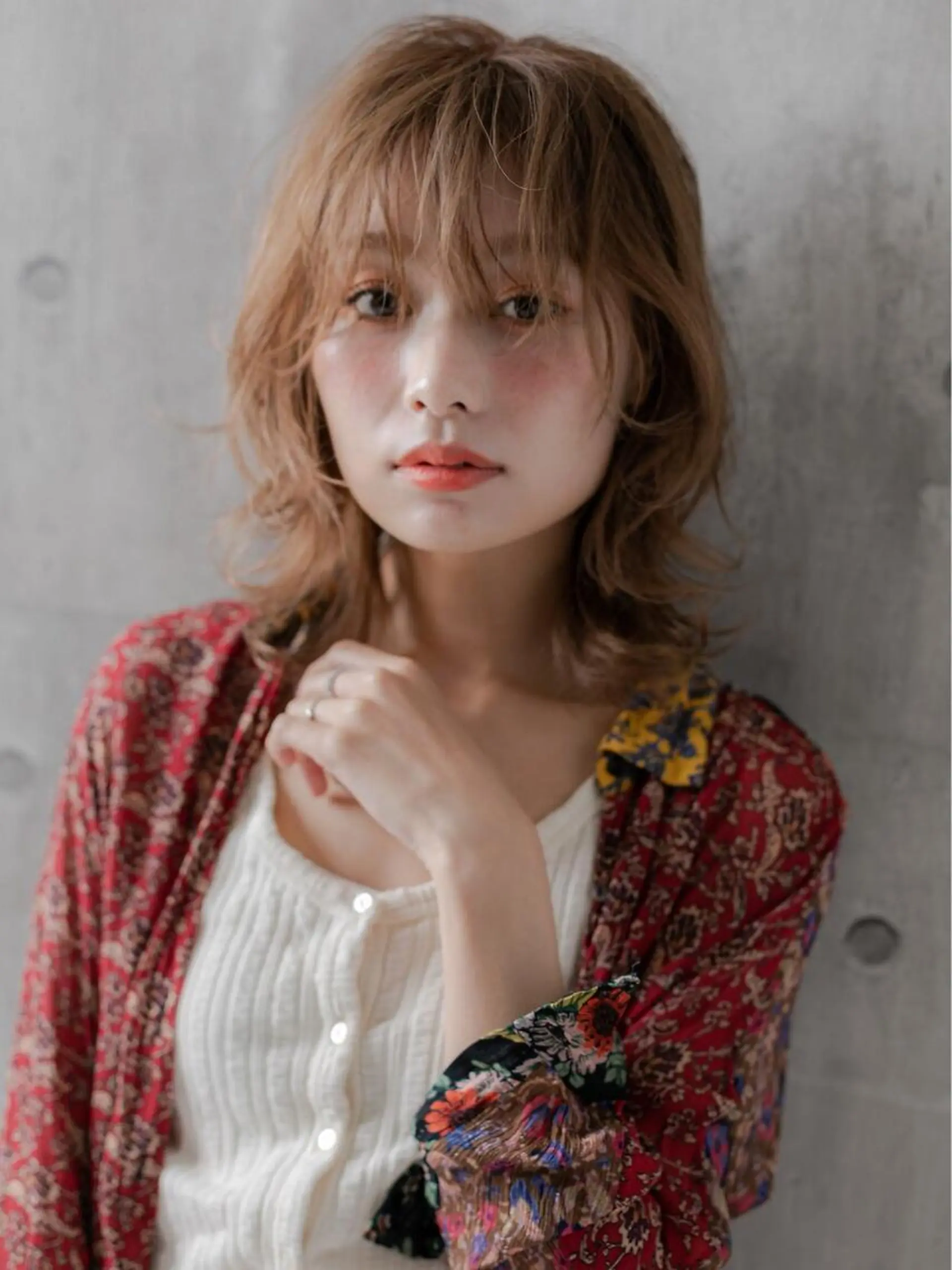 ミディアム POCKET大宮所属・韓国カット/新保 辰明/大宮美容室のヘアスタイル