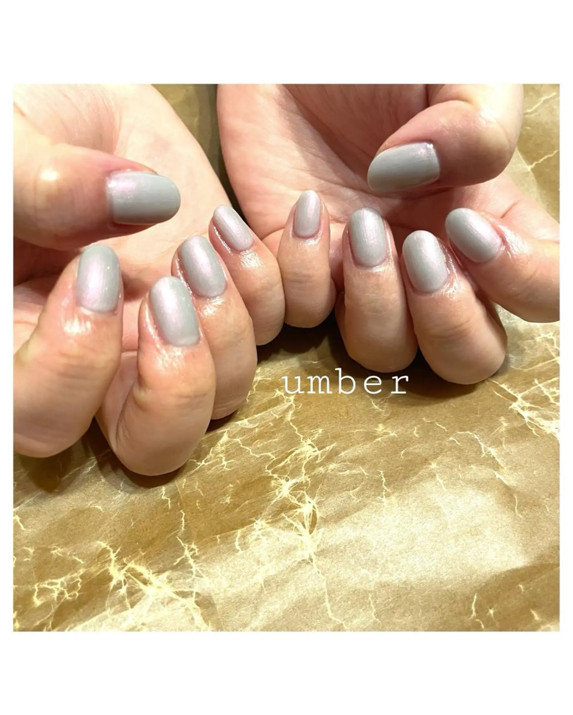 ネイル クリアネイル フラッシュネイル フットネイル フレンチネイル ミラーネイル ハンドネイル umber 三茶1分のネイルデザイン