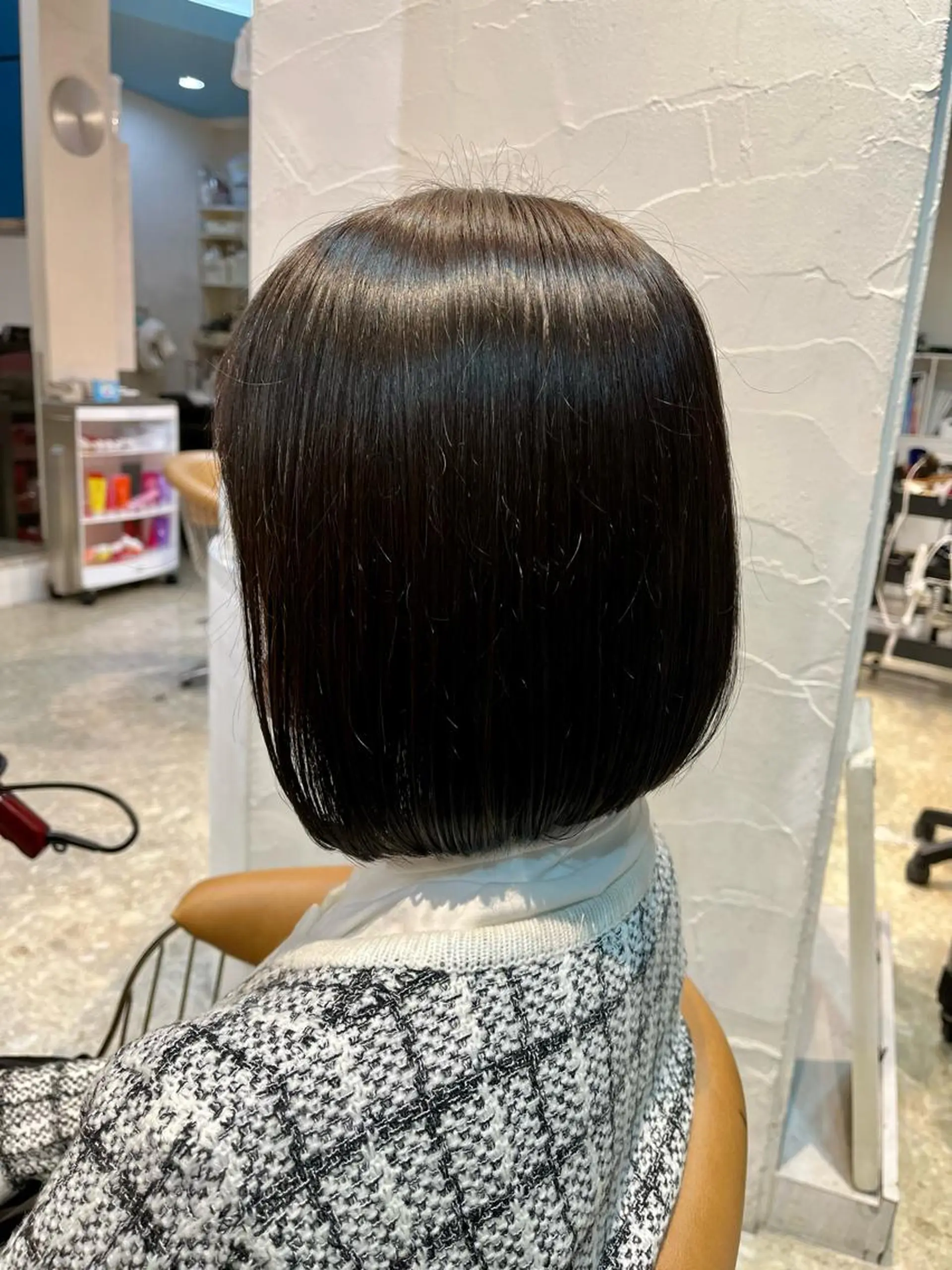 ミディアム カラー ヘアカラー うしだ かおるのヘアスタイル