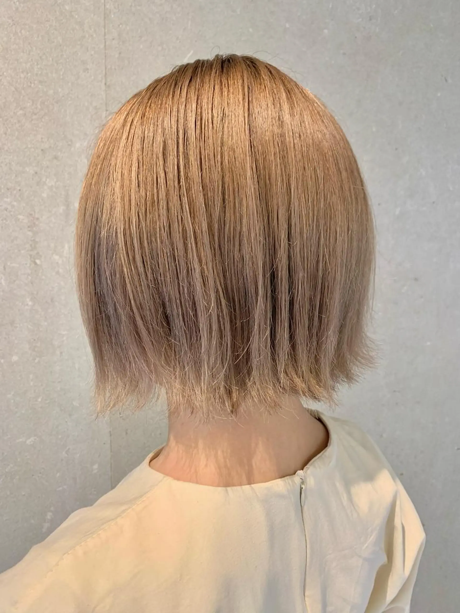 ショート カラー 縮毛矯正×艶カラー /中村勇太のヘアスタイル