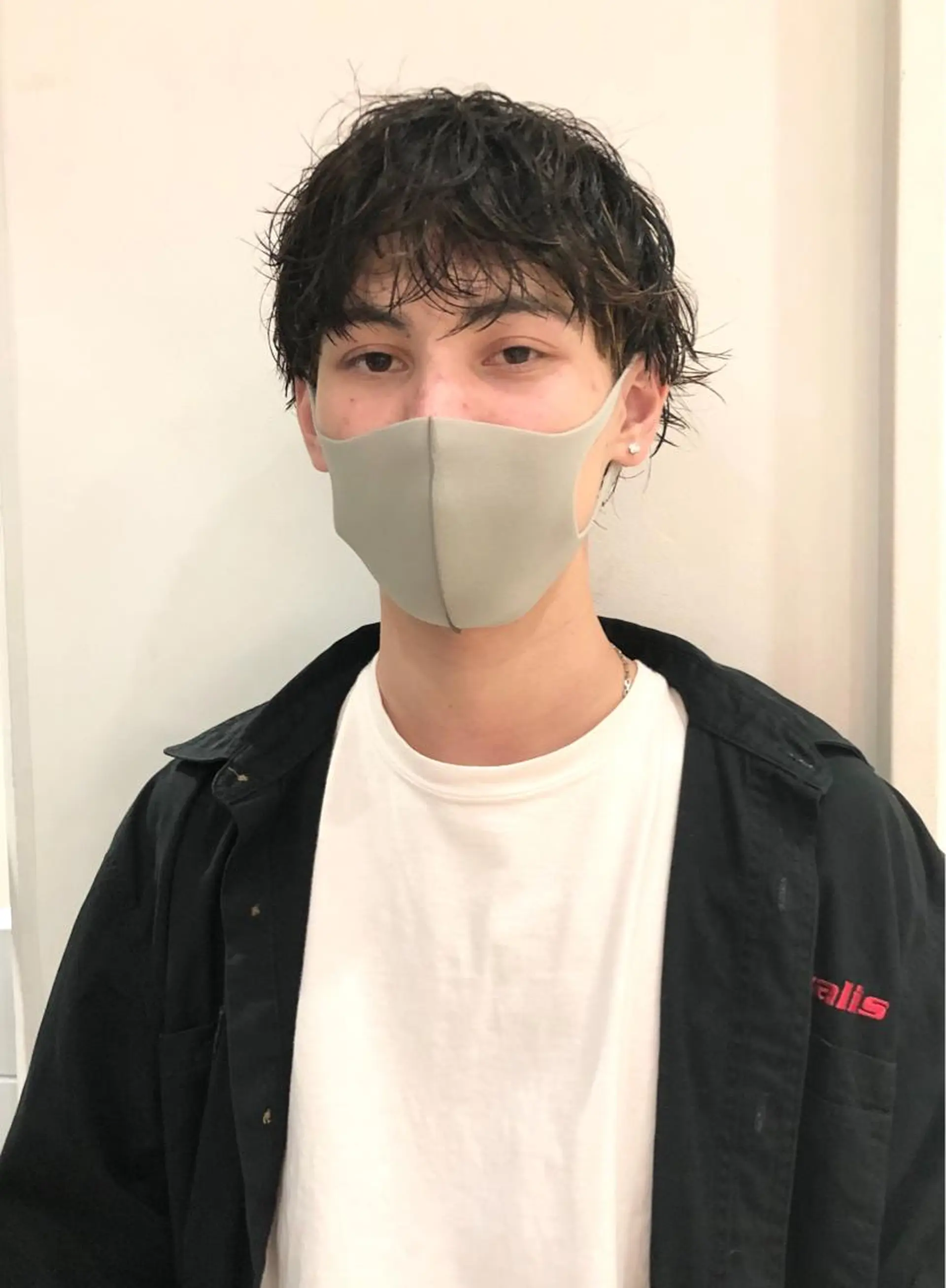 メンズ マッシュ カット パーマ トリートメント 渋谷メンズカット/ 工藤靖也のヘアスタイル