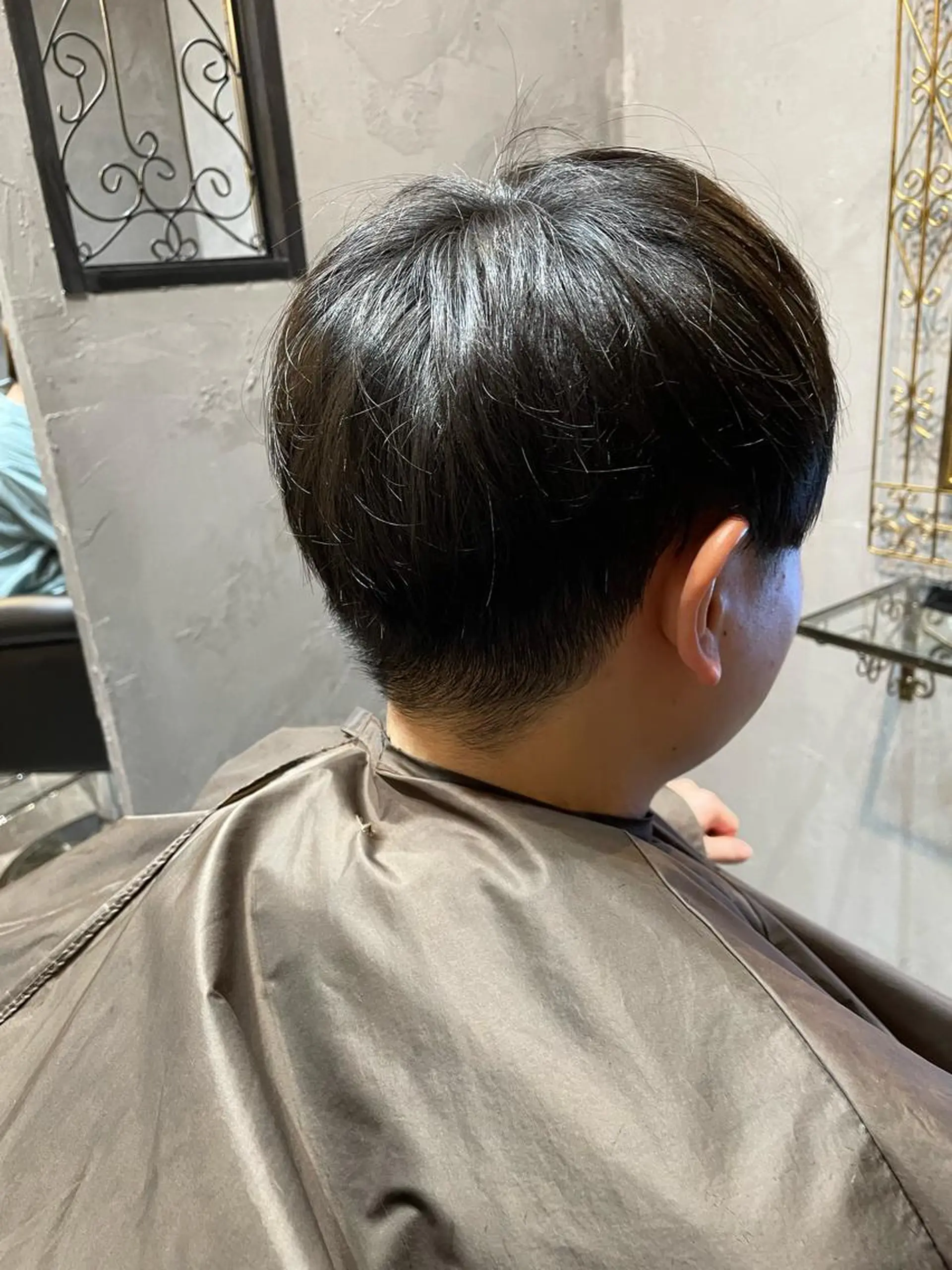 ショート メンズ マッシュ SHANTi 飯塚 ヘアセット/髪質改善のヘアスタイル