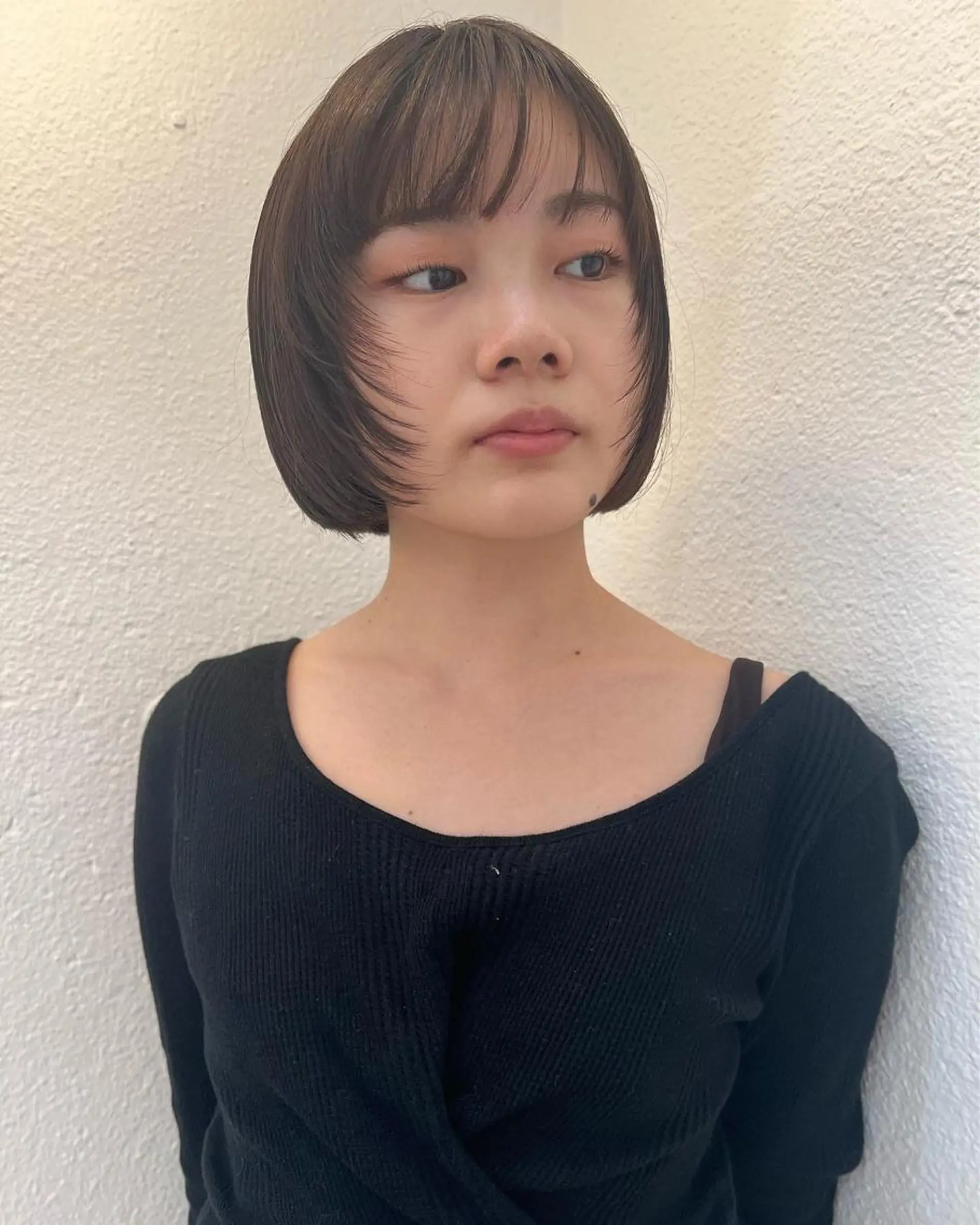 ミディアム ブリーチカラー🎀 韓国風/寺門美優のヘアスタイル