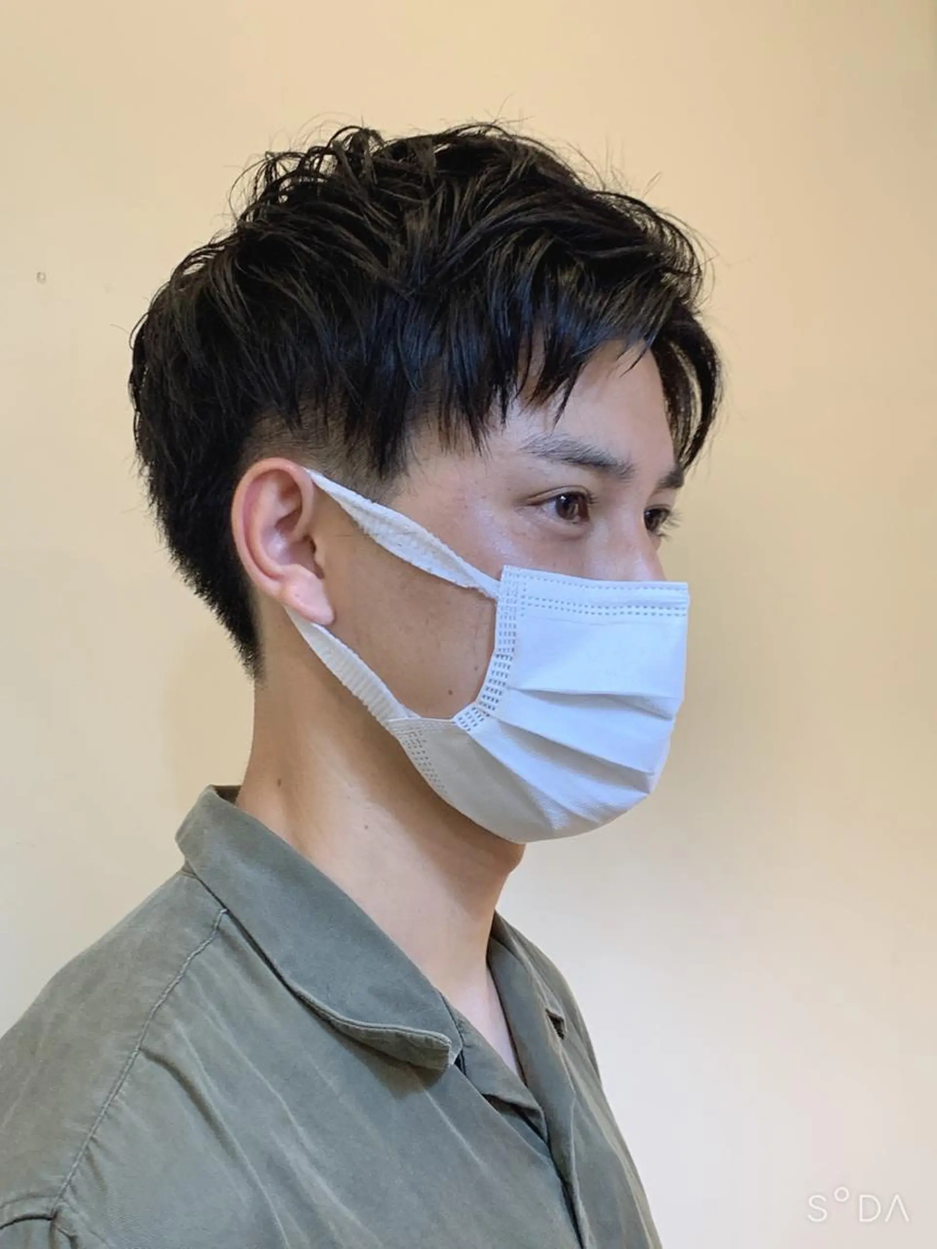 メンズ アップバング アジアエス所属・谷山清和 ゆうやのヘアスタイル