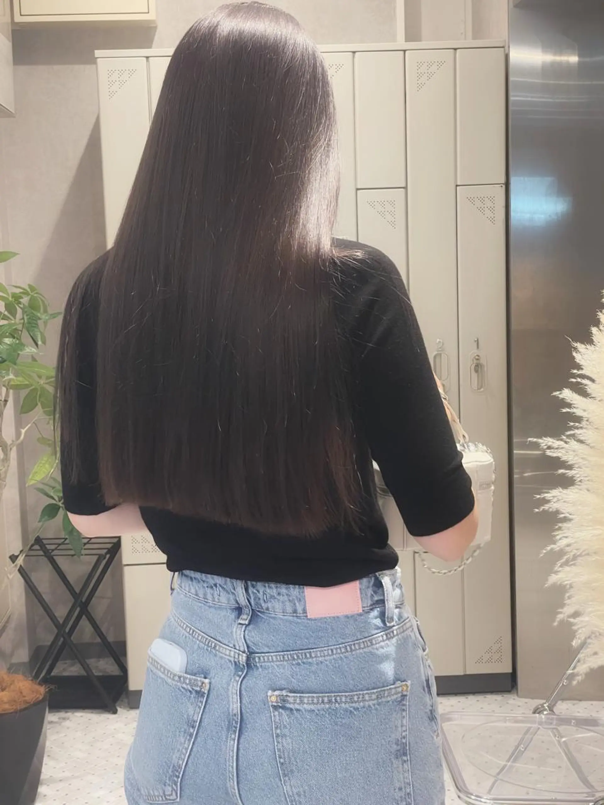 ロング カラー パーマ ヘアアレンジ カット ヘアカラー トリートメント NANA／trend style🕊🍑のヘアスタイル