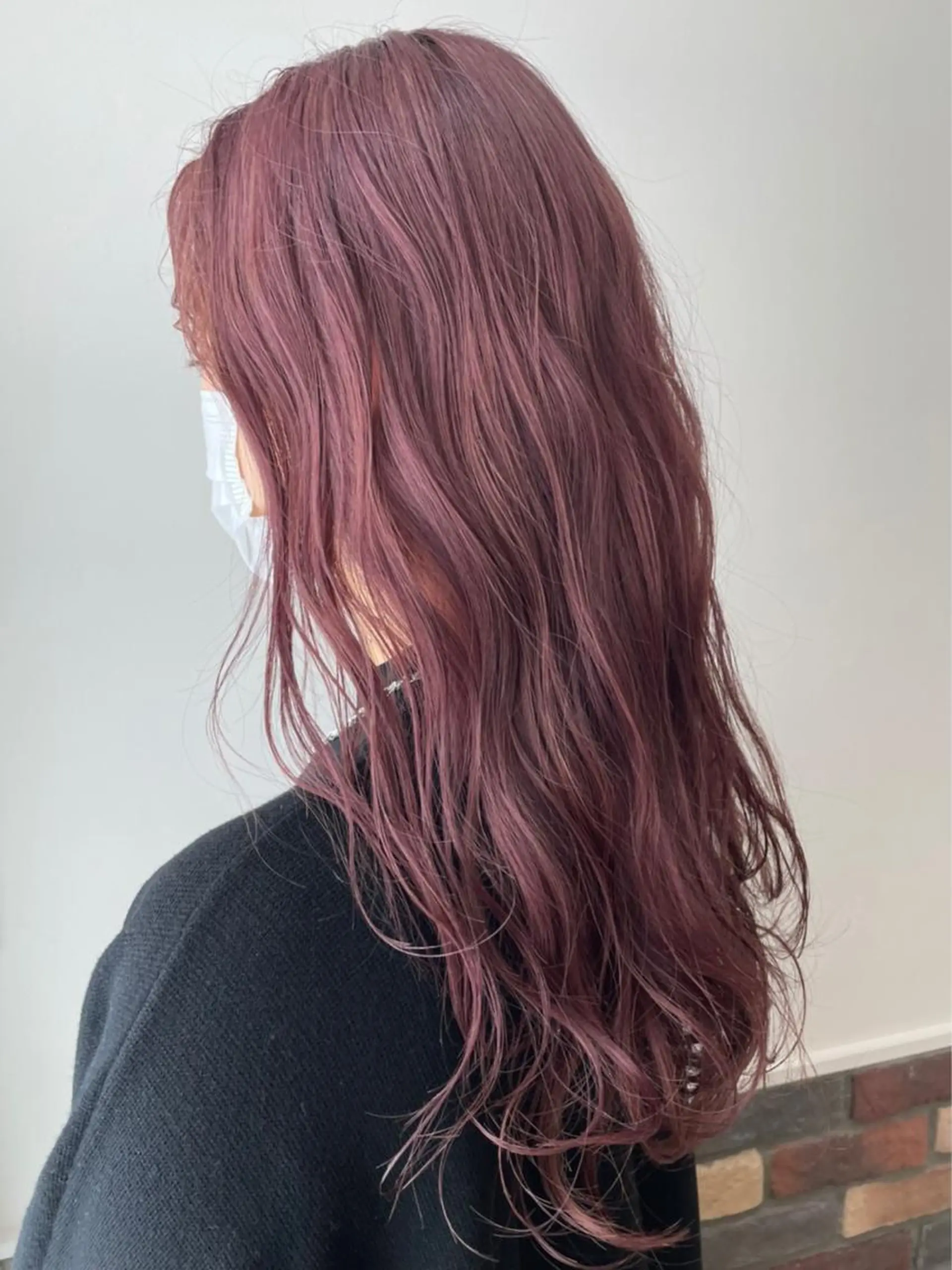 セミロング ヘアカラー 棚橋 光海のヘアスタイル