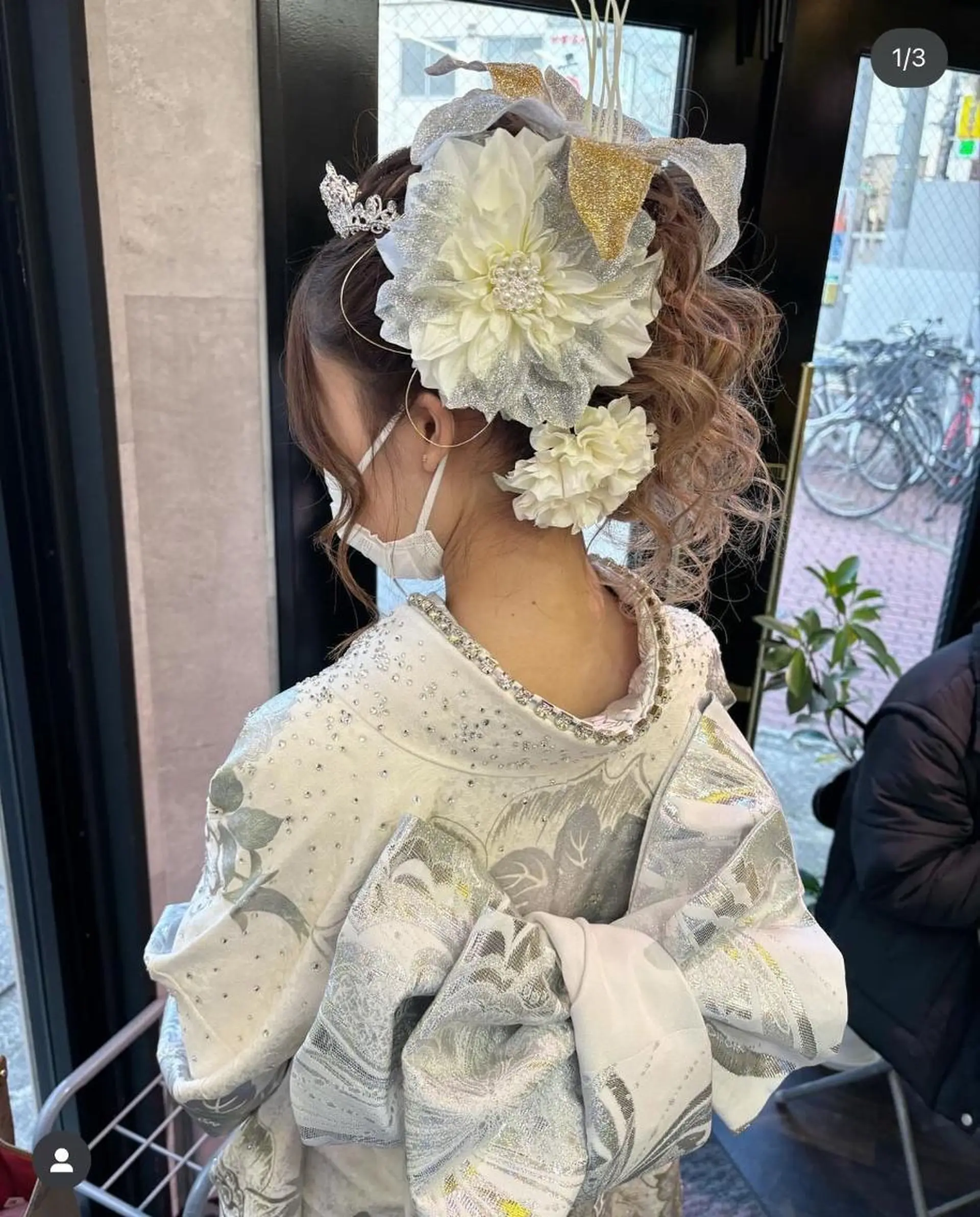 ロング ヘアアレンジ 紺野 愛美のヘアスタイル