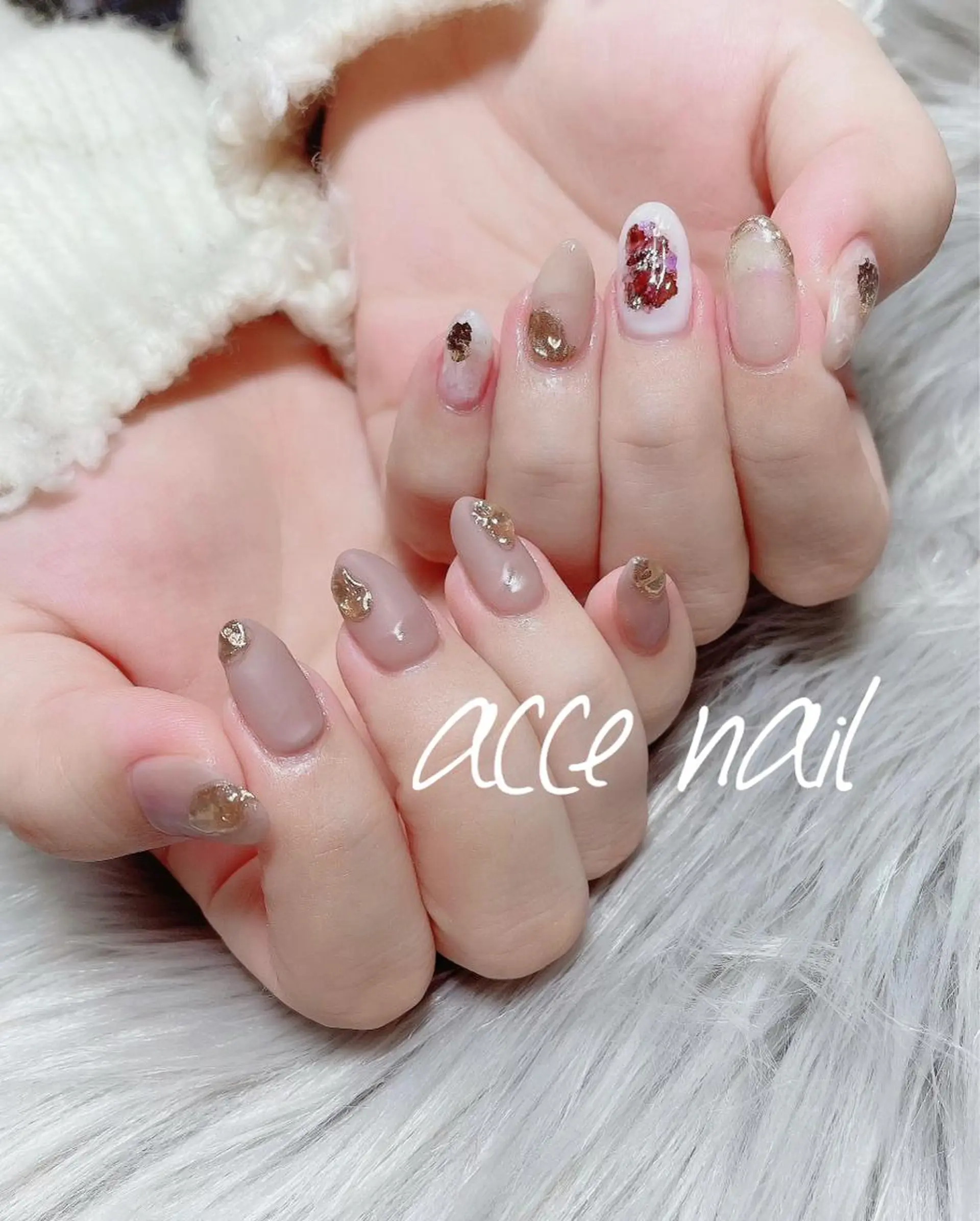 ネイル 持ち込み ハンドネイル atsuco ✴︎のネイルデザイン