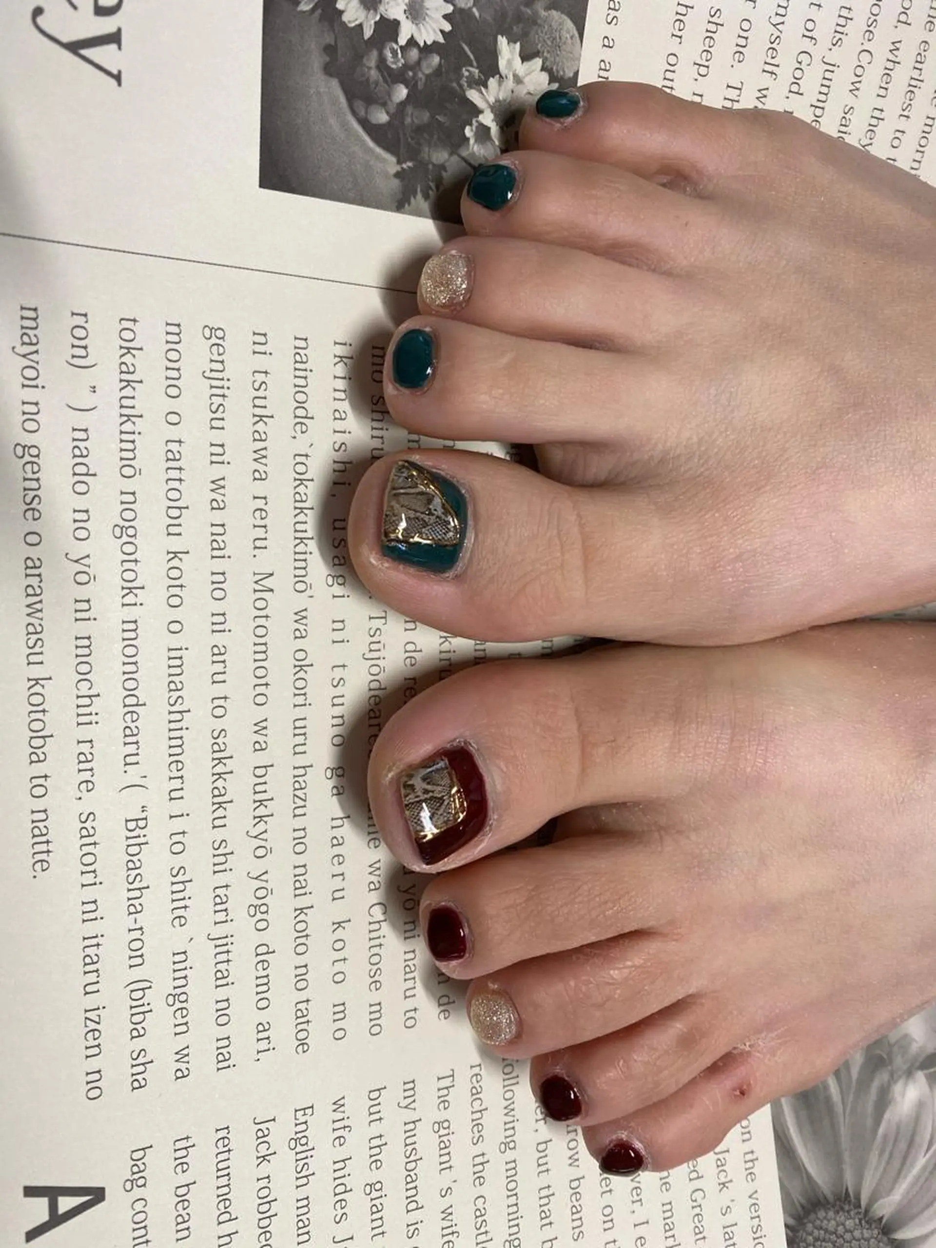 ネイル フットネイル R.I所属・R.I みちのネイルデザイン