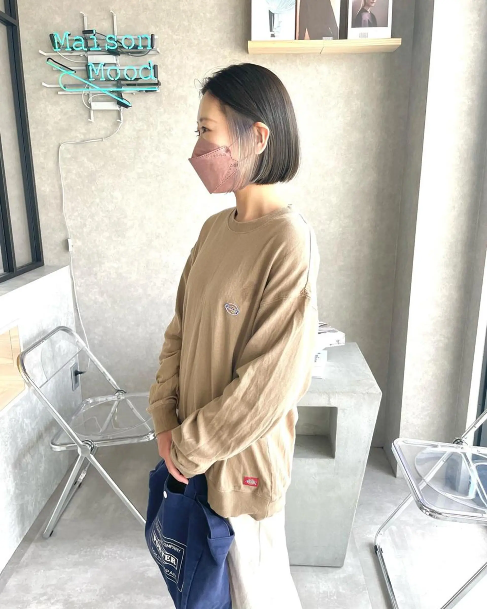 ショート ボブ ショートヘア 河原 亮のヘアスタイル