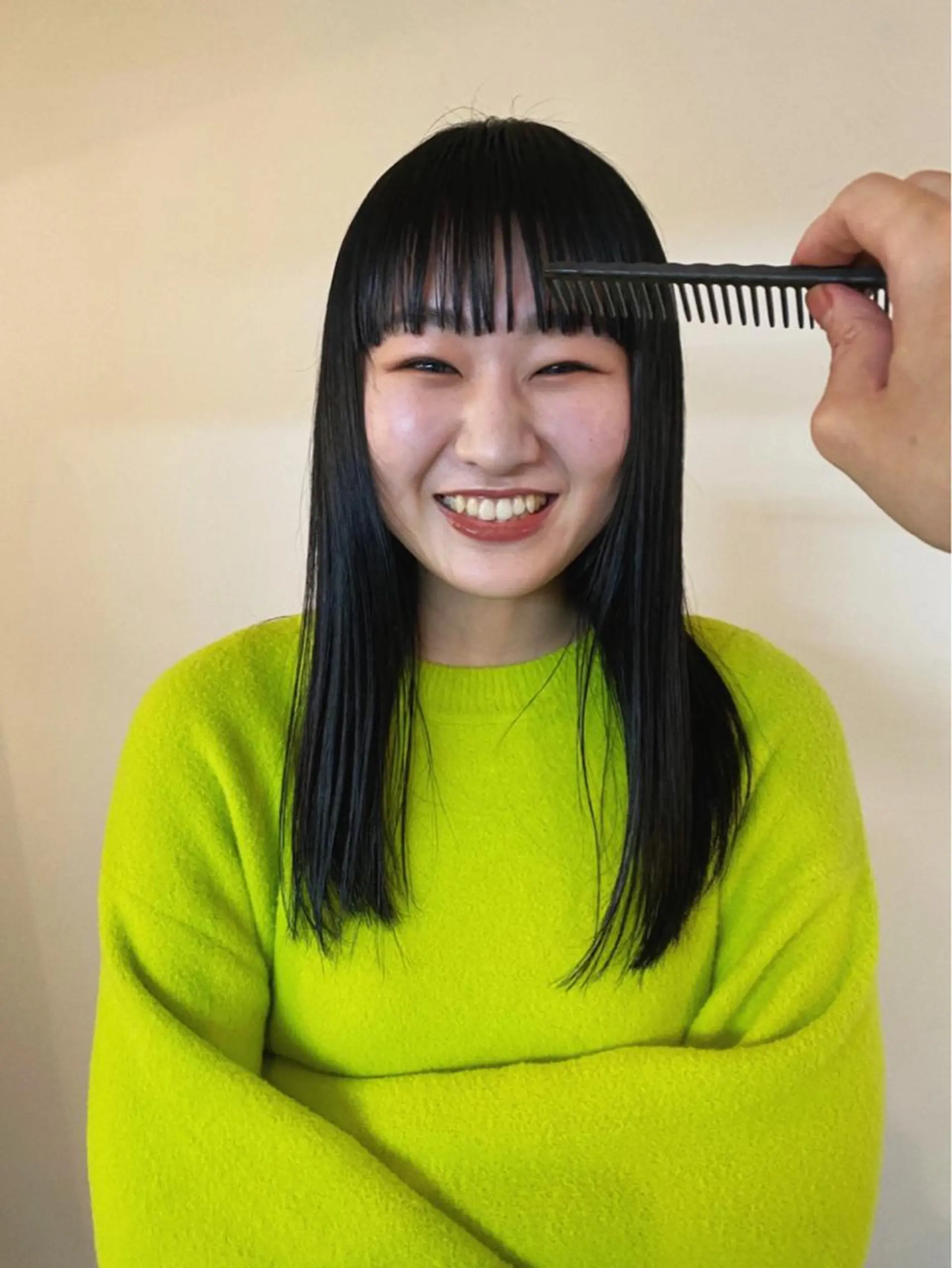 セミロング カット ヘアカラー GATTACA所属・KEI gattacaのヘアスタイル