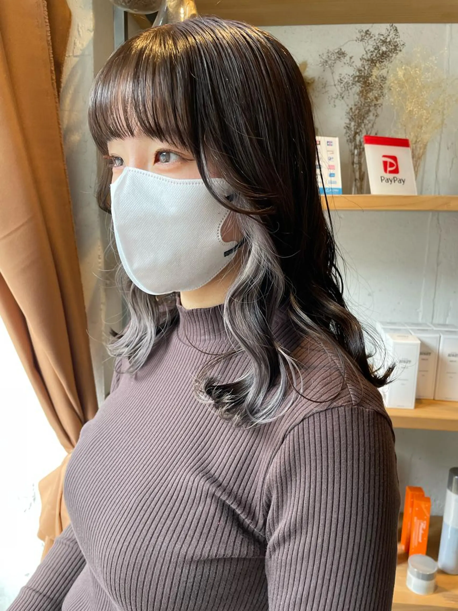 セミロング EIGHT 中川原   菜々子のヘアスタイル