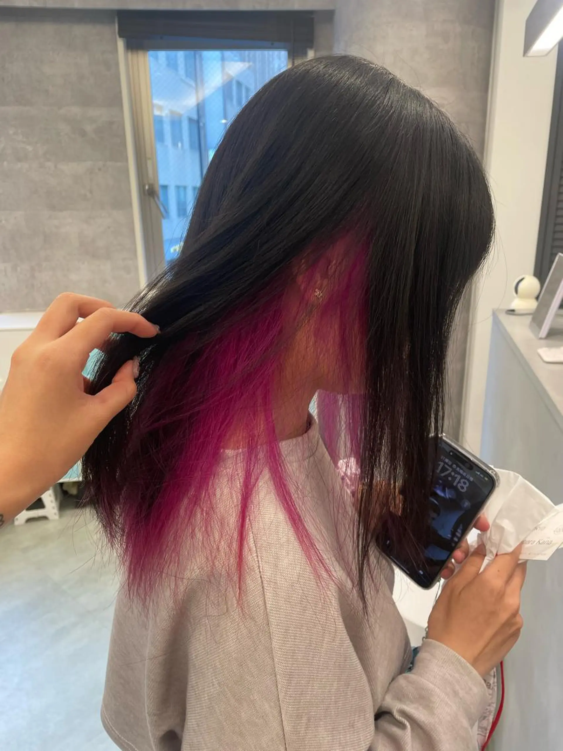 ロング カラー ヘアカラー 韓国ハイトーンカラー kana♡のヘアスタイル