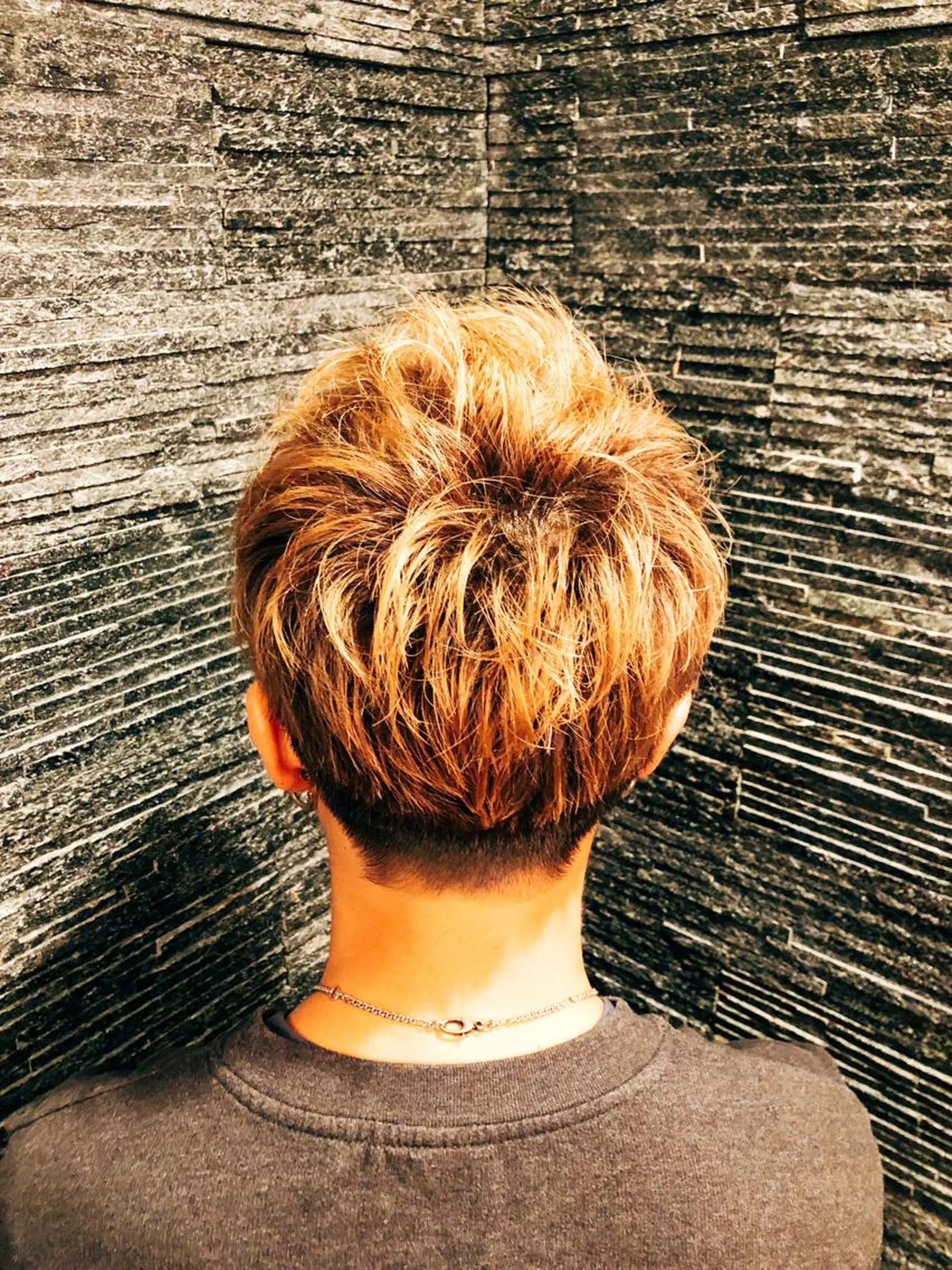 ミディアム メンズ ✨メンズカット 無料‼️✨土尾快斗のヘアスタイル