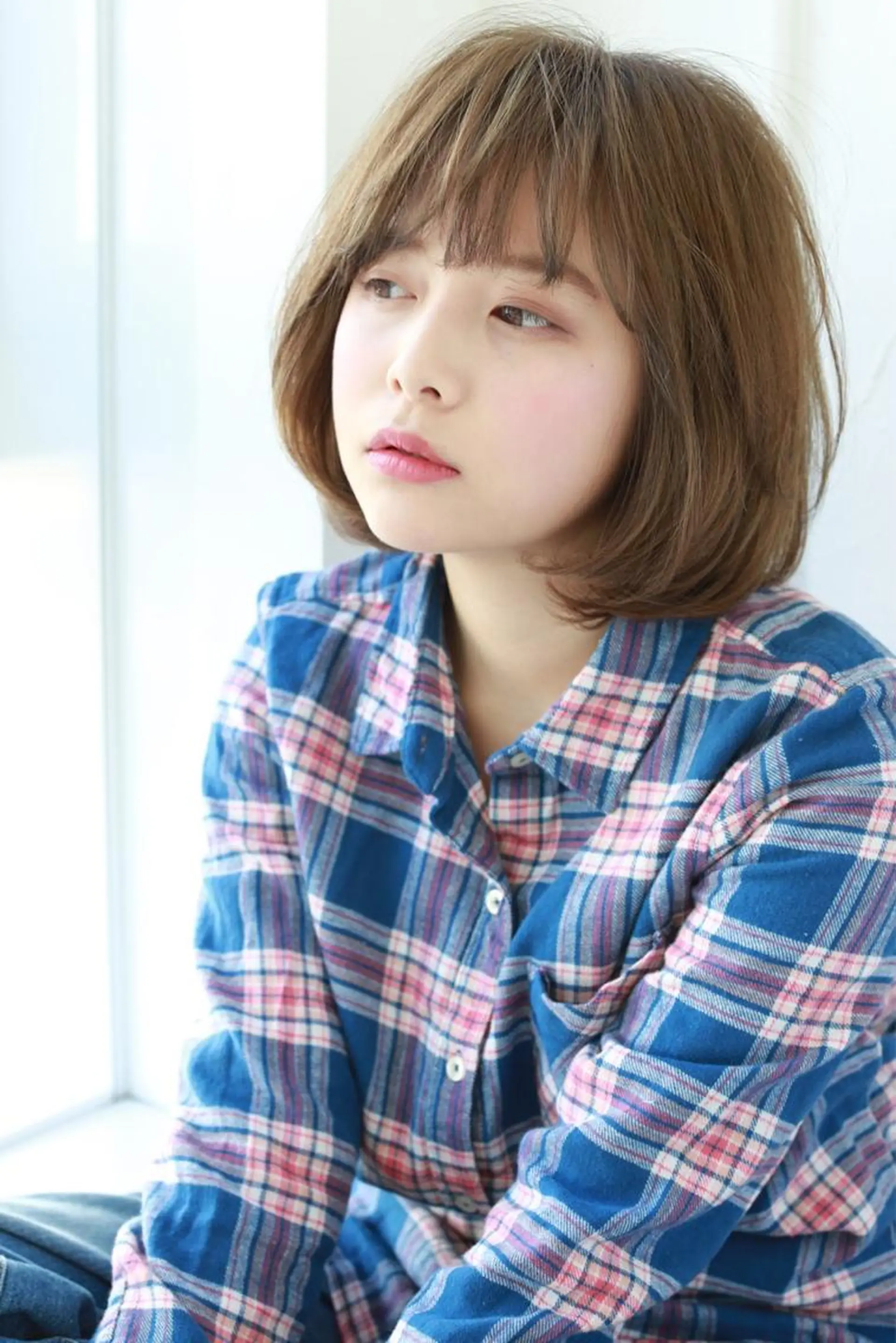 ミディアム ボブ トップスタイリスト 小澤純一のヘアスタイル