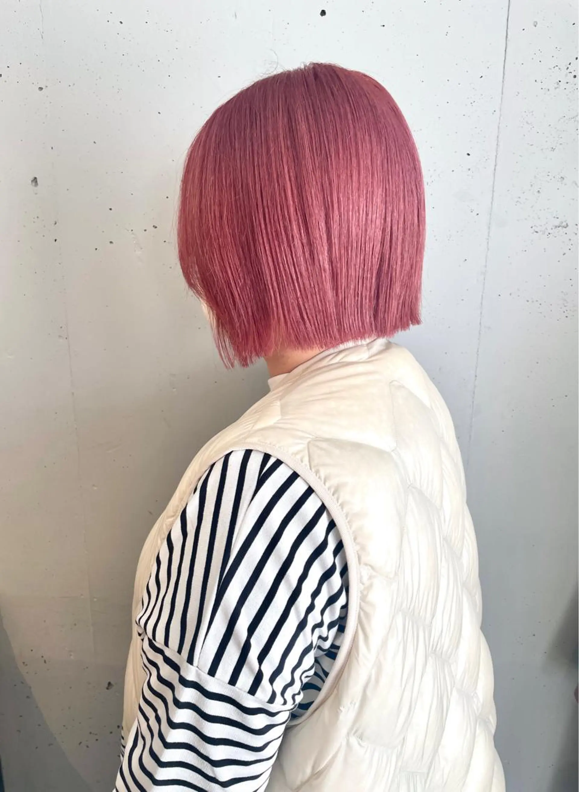 ミディアム カラー ZOA classic hair所属・東 みのりのヘアスタイル