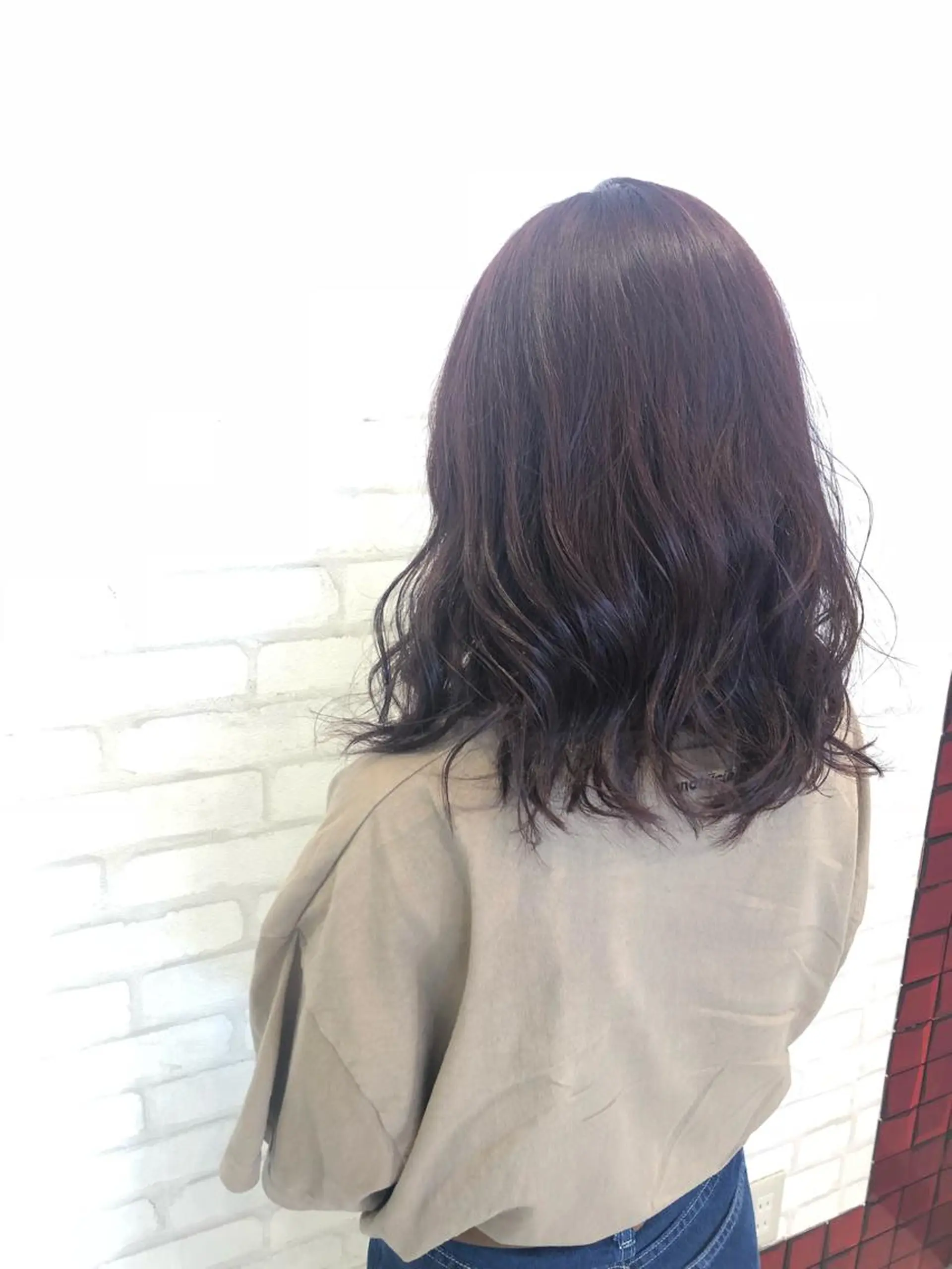 ミディアム カラー レッドカラー 巣鴨髪質改善サロン 🌈NONOKAのヘアスタイル