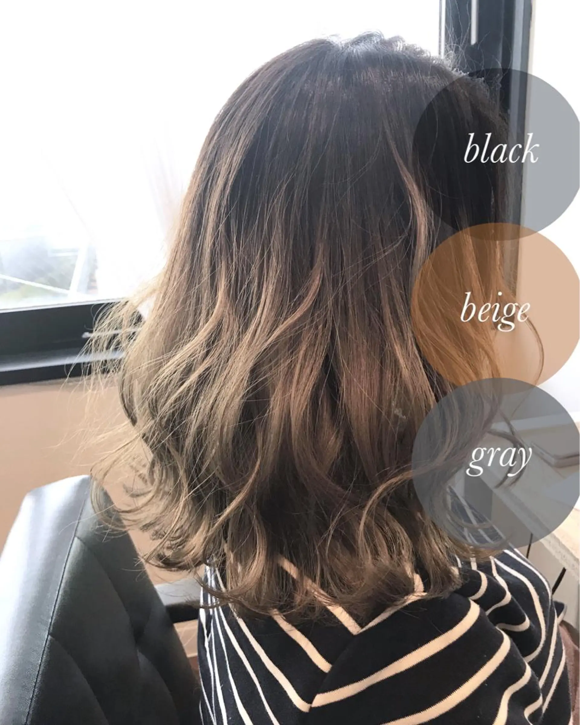 ミディアム カラー グラデーションカラー Livre所属・【ツヤ髪カラー】本郷 星音のヘアスタイル