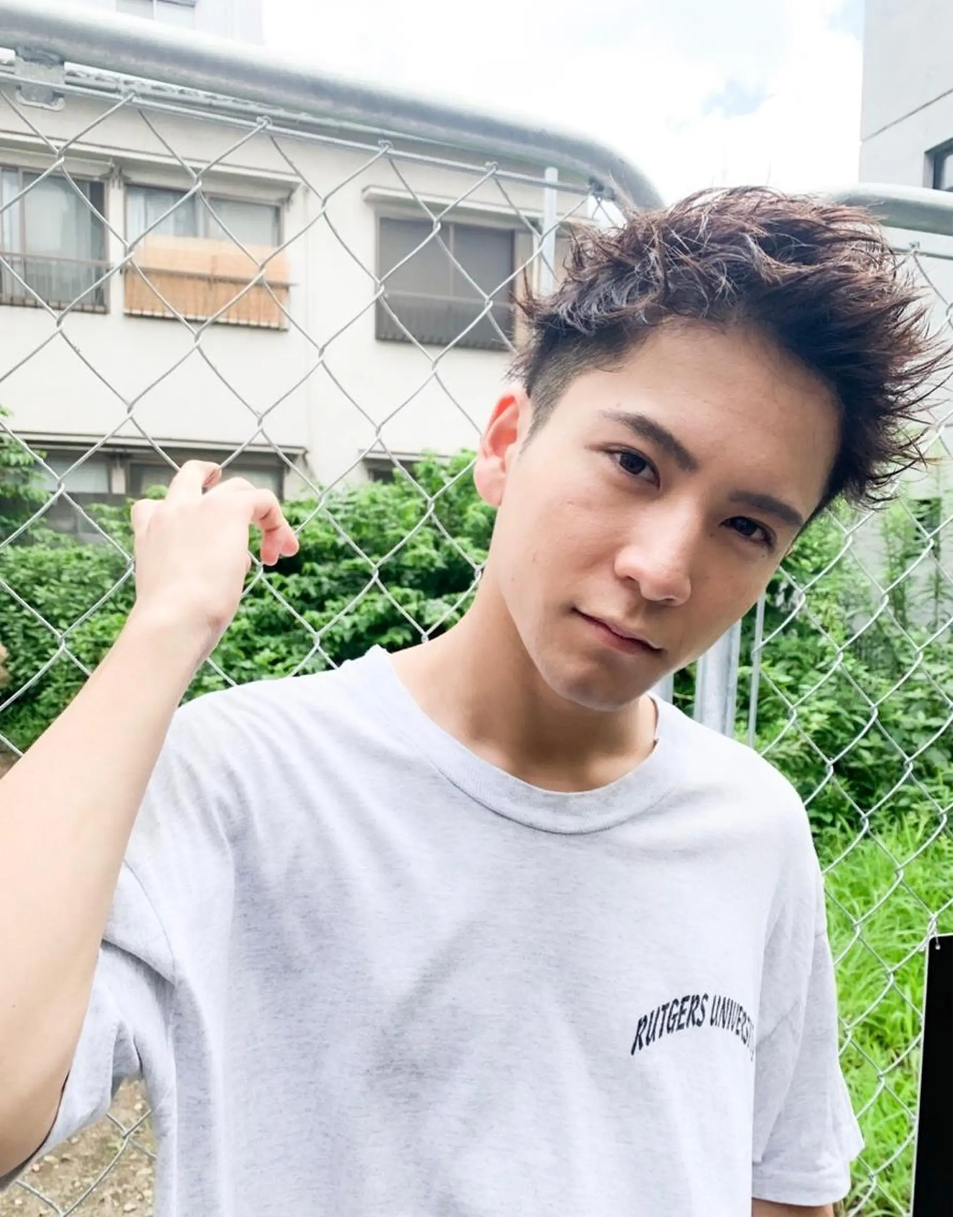 ショート ヘアアレンジ メンズ メンズバレイヤージュ メンズブリーチ メンズハイライト メンズハイトーン メンズインナーカラー リラク 似合わせヘア💎 Ÿutóのヘアスタイル