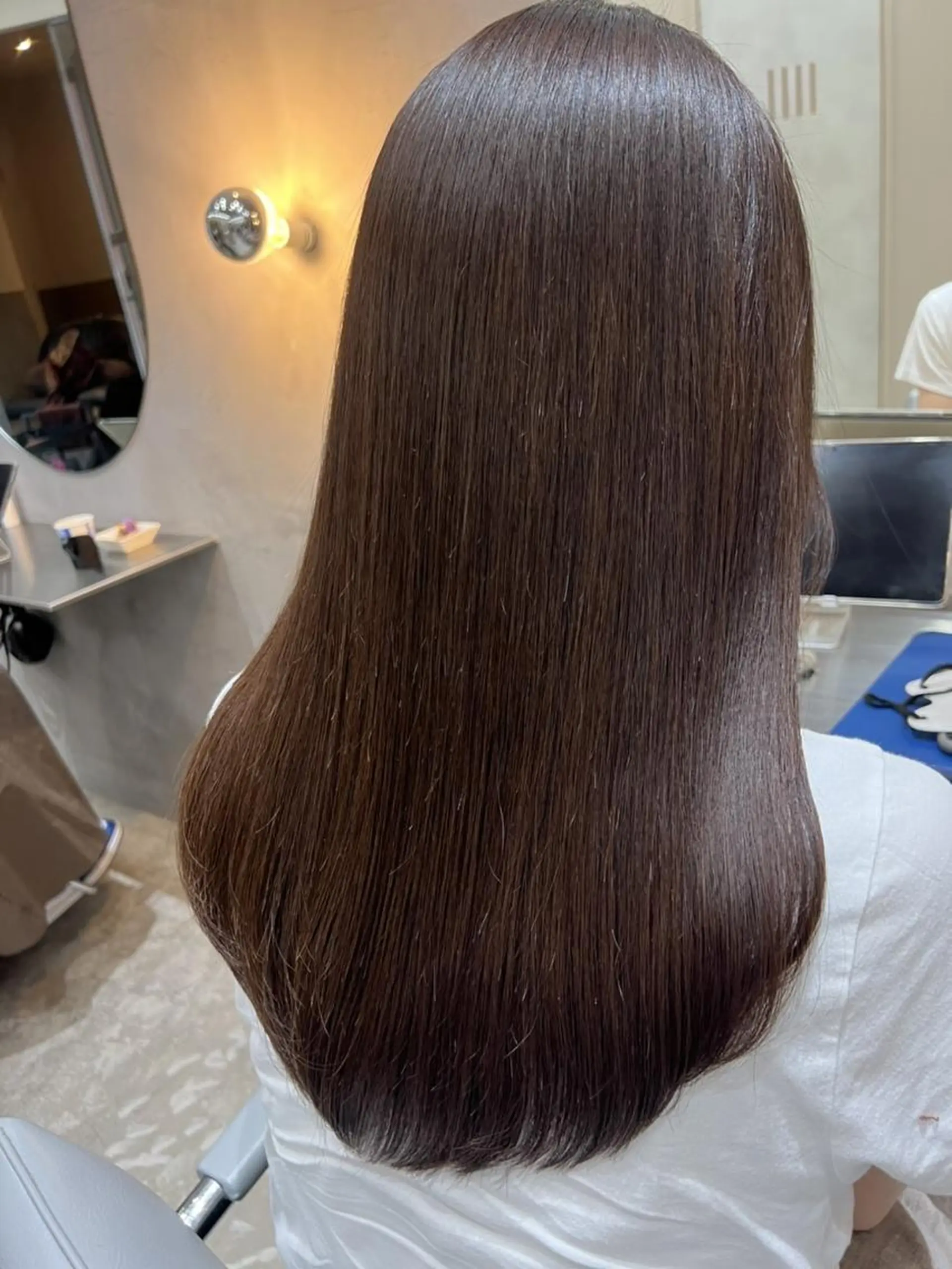 パーマ ロング ハイライト 髪質改善 韓国風ヘア 縮毛矯正 トリートメント 縮毛矯正 トリートメント カラー特化 yamaのヘアスタイル