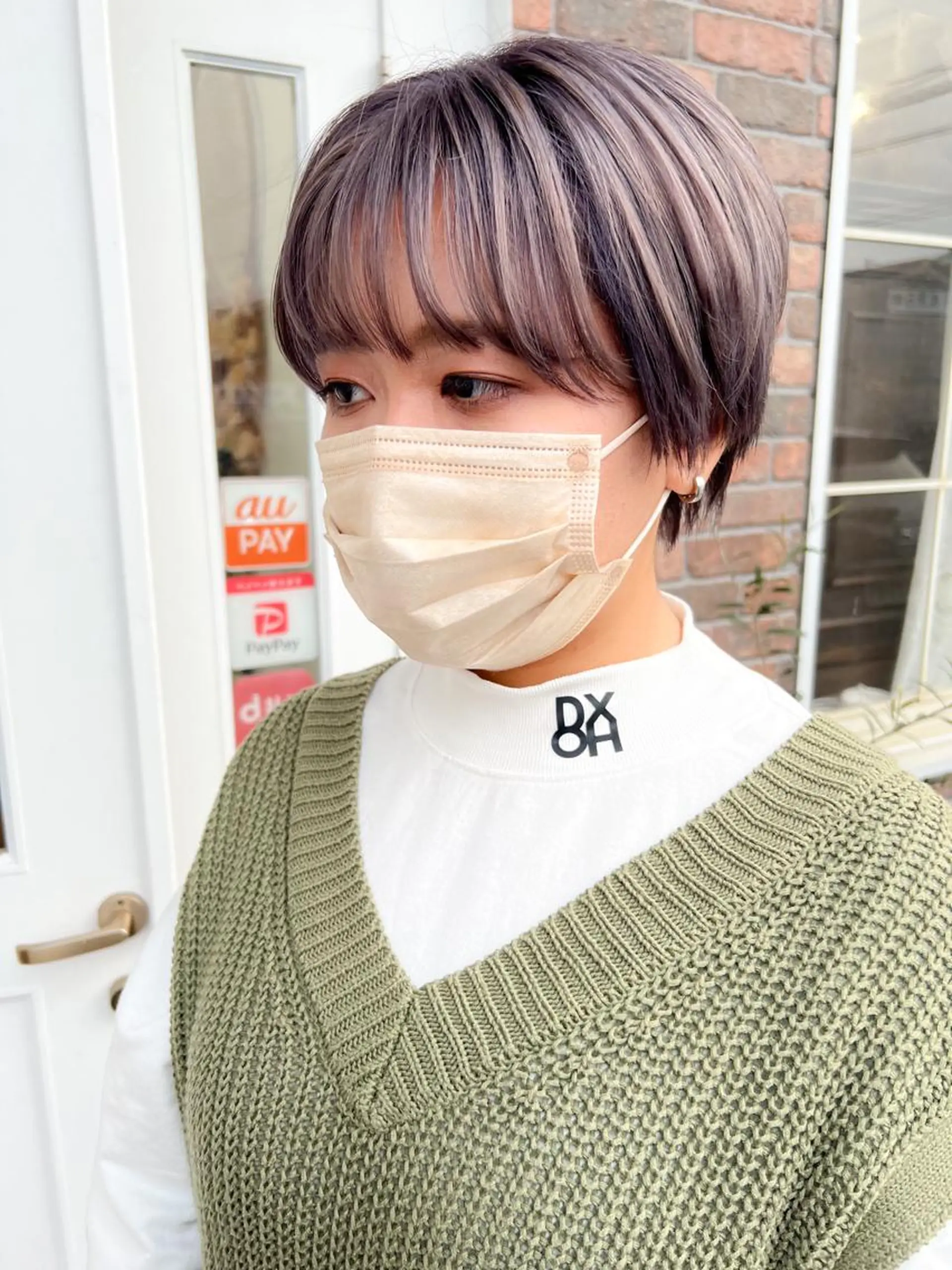 ショート YURAGI🤍 SAEのヘアスタイル