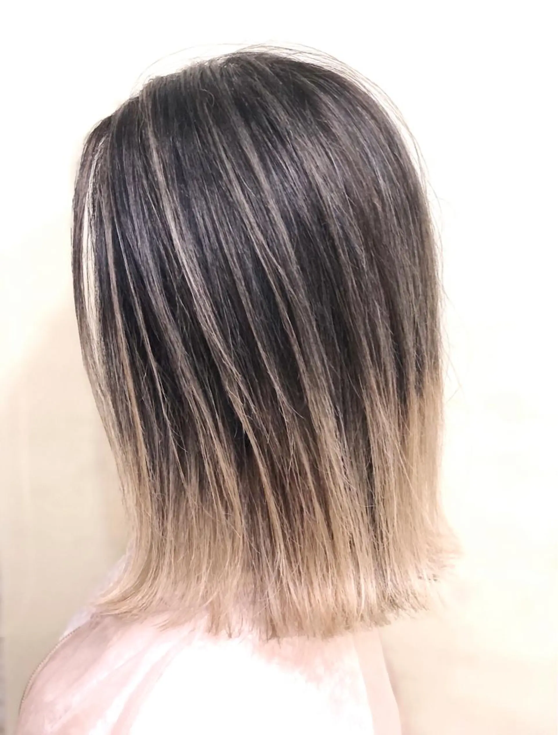 ミディアム カラー ケアブリーチ /髪質 改善/古橋圭史郎のヘアスタイル