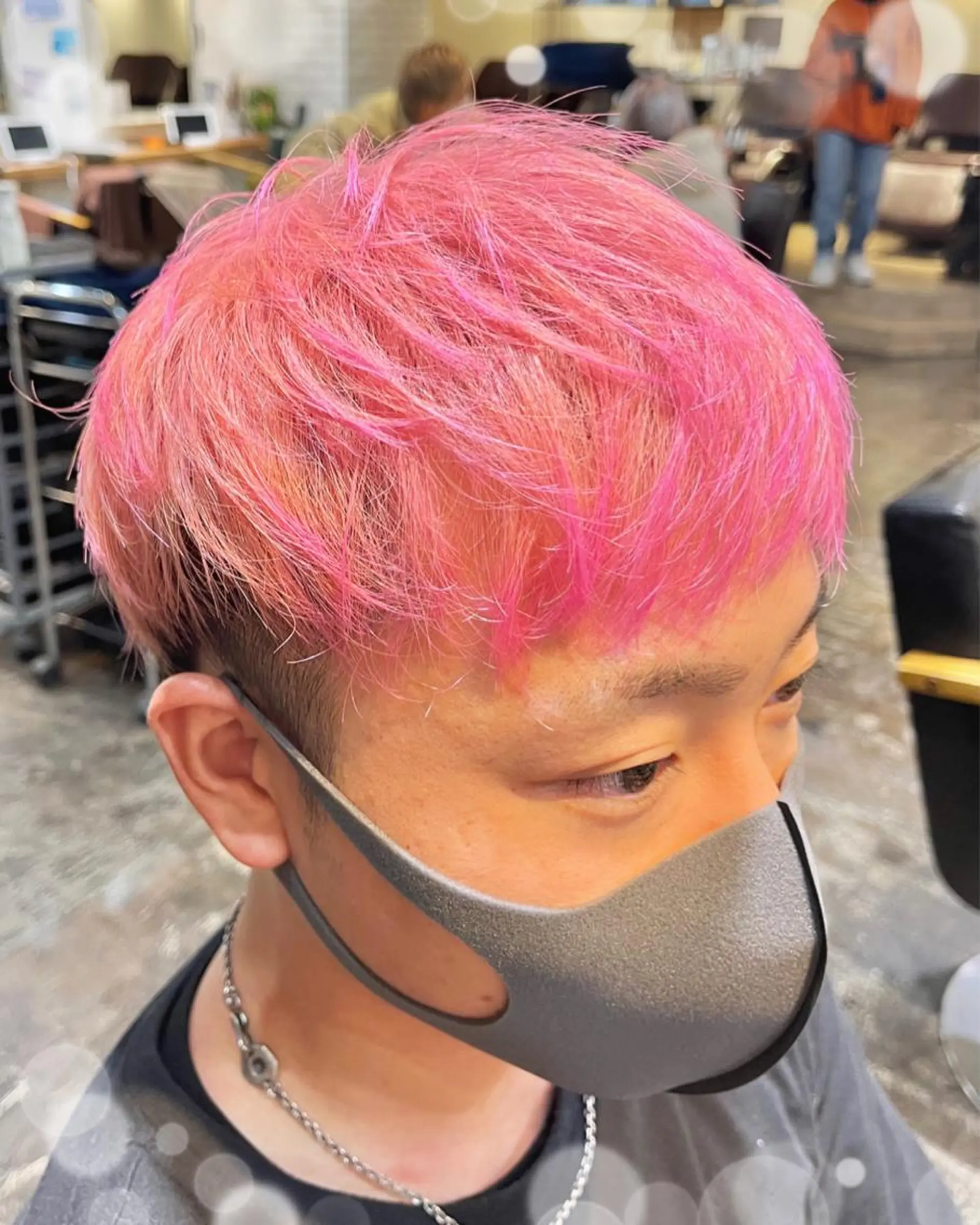 カラー ブリーチ ピンクカラー める 🐢のマツエク・マツパデザイン