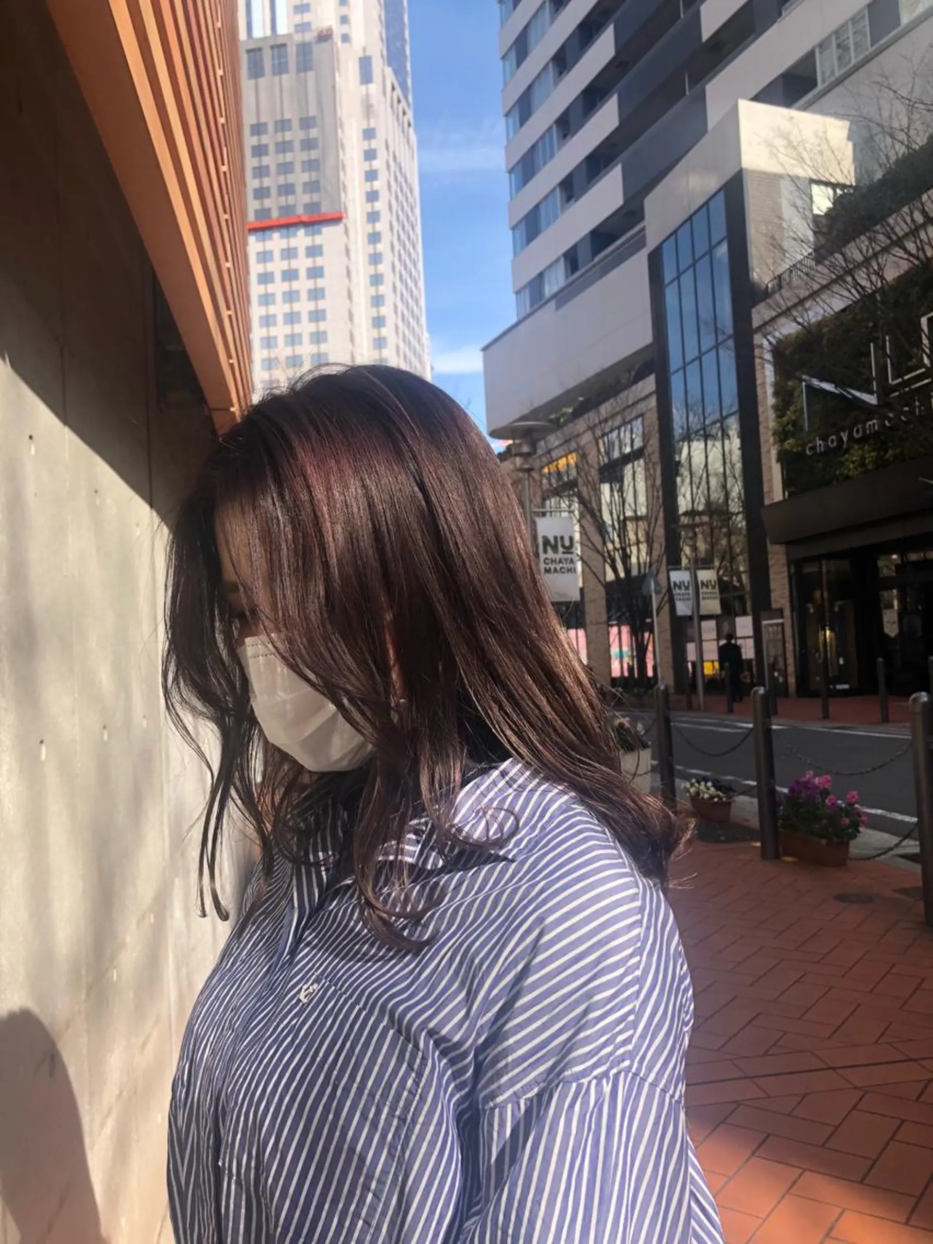 セミロング カラー GIEN 末吉 海斗のヘアスタイル