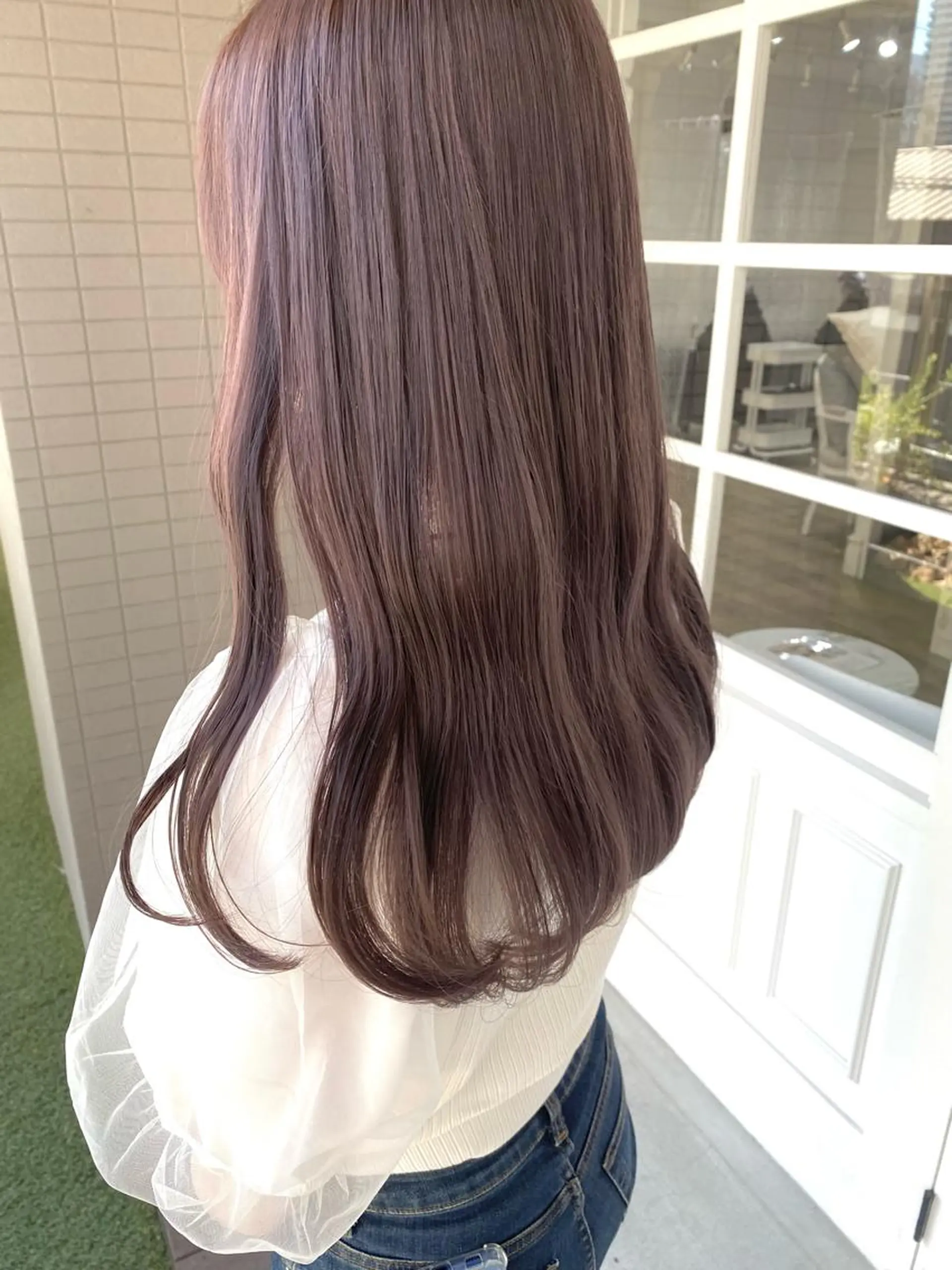 ロング カラー 韓国×髪質改善カラー 💎hinaのヘアスタイル