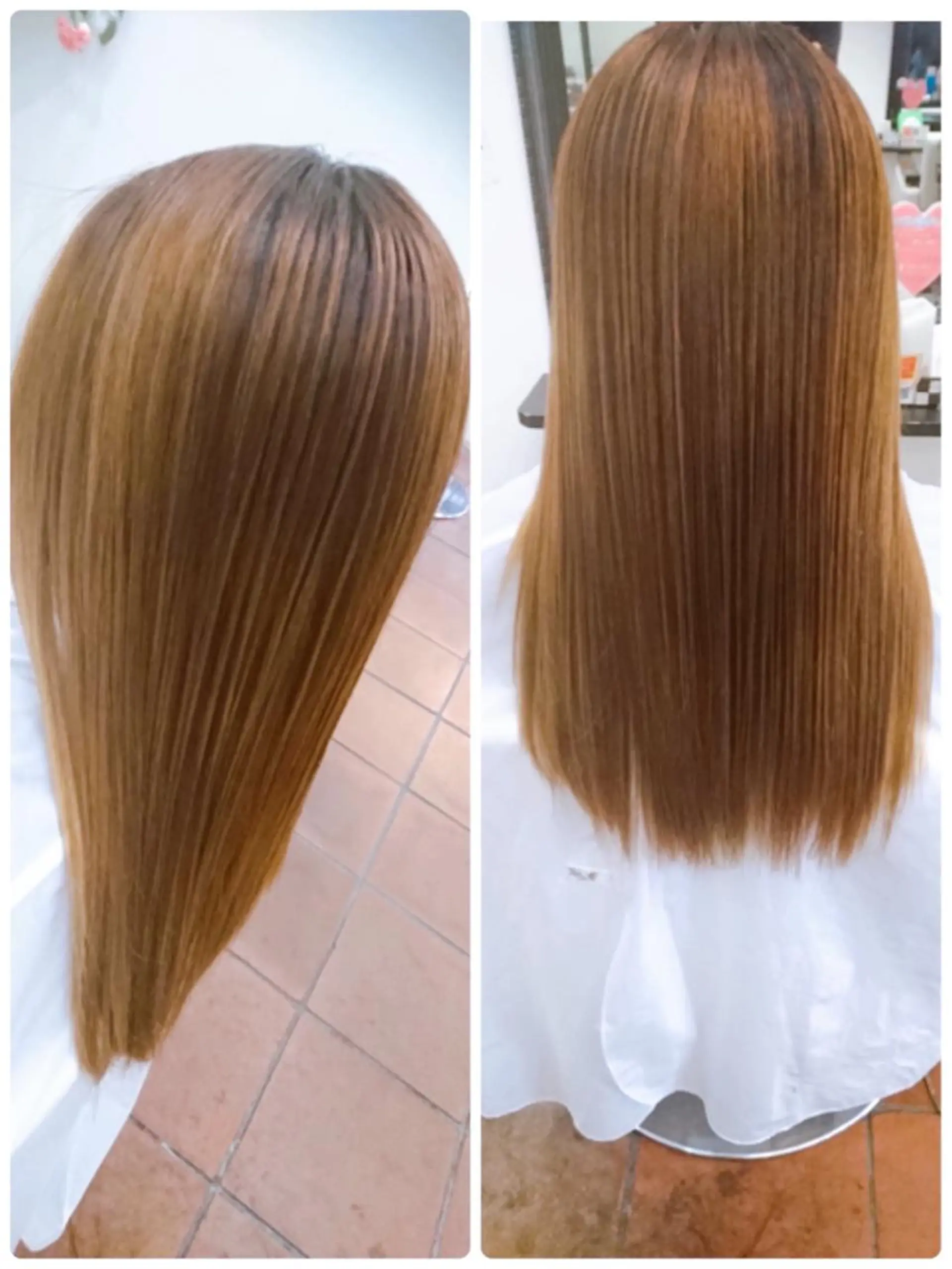 ロング パーマ くせ毛 トリートメント ストレートパーマ カット ヘアカラー 縮毛矯正 トリートメント Style Tのヘアスタイル