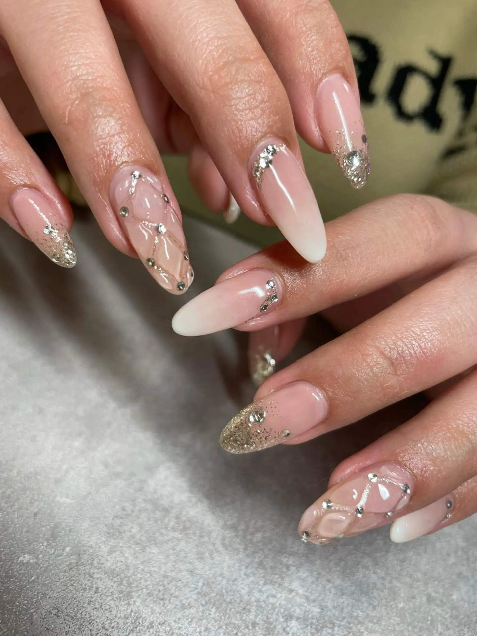 ロング ネイル Ｍ☆NAIL asamiのネイルデザイン