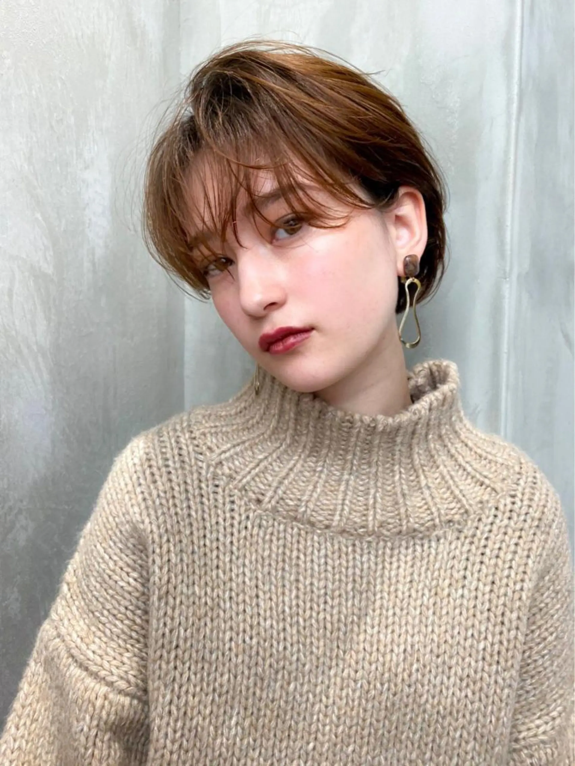 ショート カラー カット ヘアカラー トリートメント 🉐レイヤー/塩見 弘樹🉐渋谷のヘアスタイル