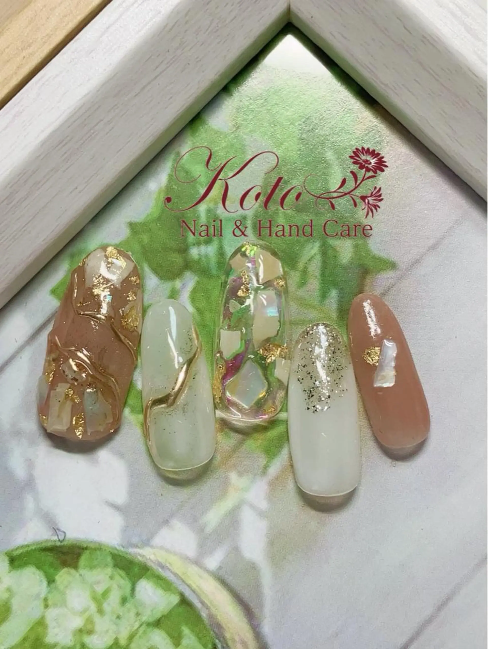 ネイル 長さ出し フットネイル フレンチネイル ジェルネイル ラメ(グリッター) Risa ネイルサロンKOTOのネイルデザイン