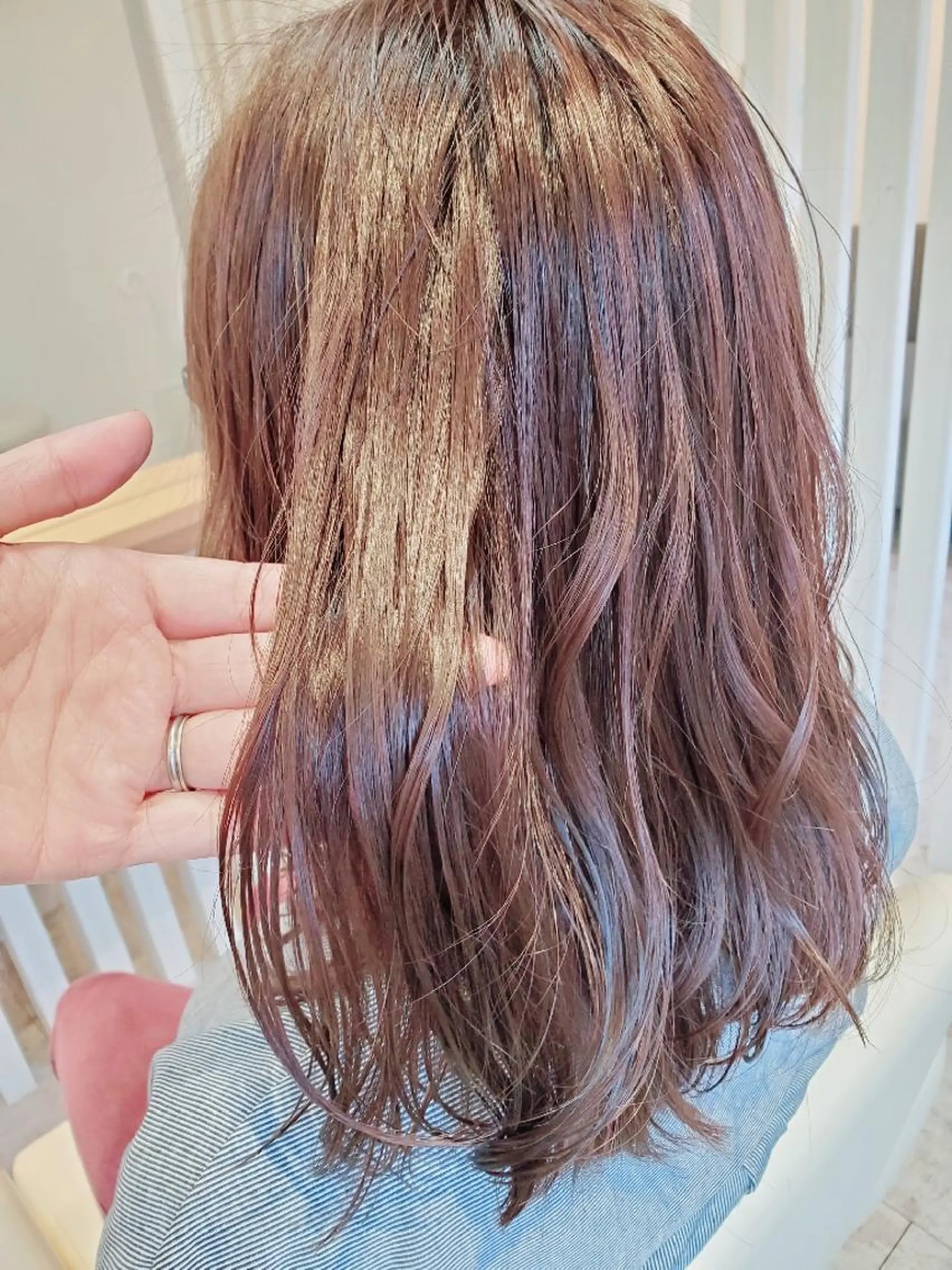 セミロング カラー トリートメント 北九州美容室 🕊️わかな✂︎のヘアスタイル