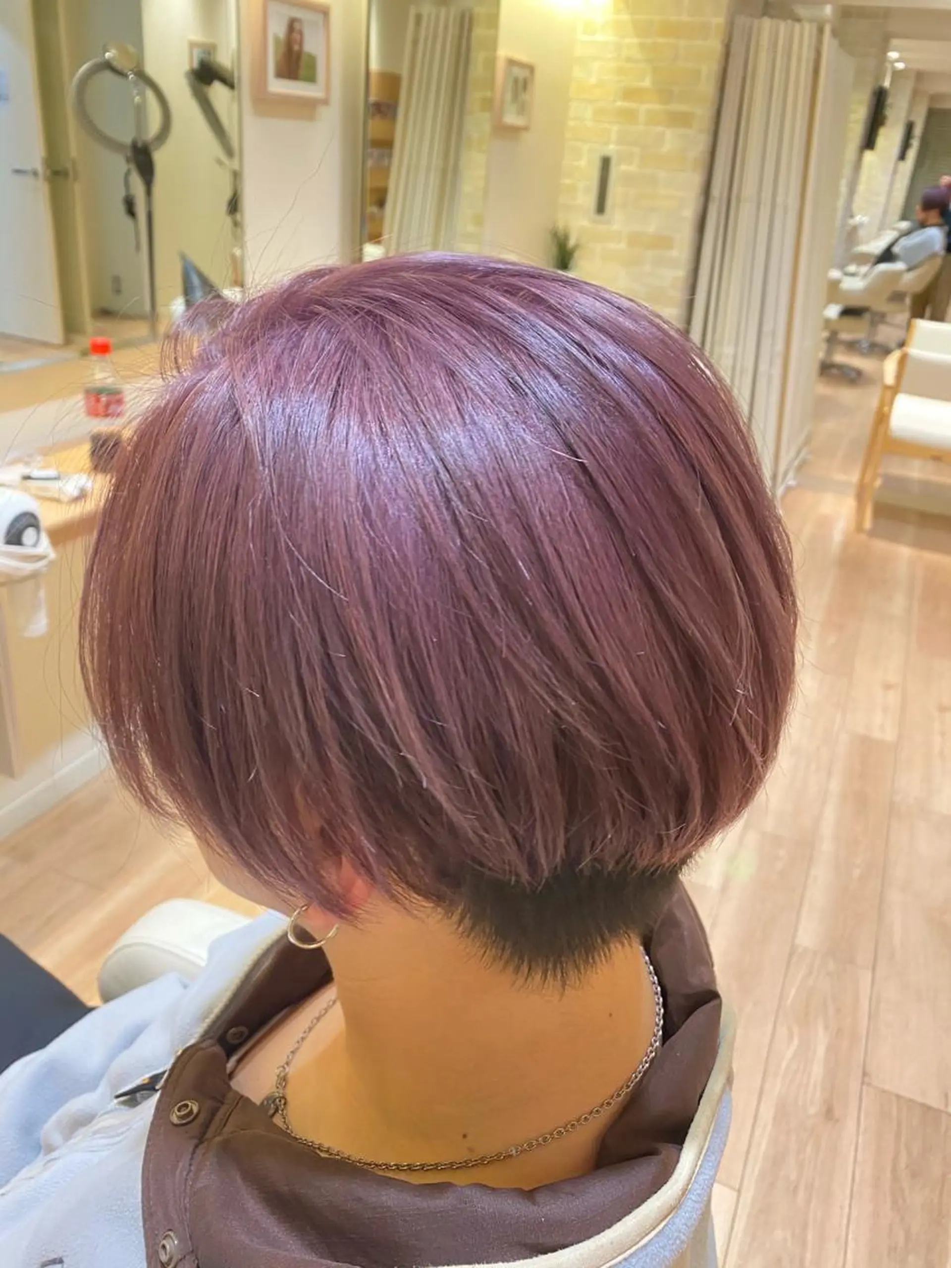 ショート ハイトーンエフェクト ブリーチいち丸のヘアスタイル