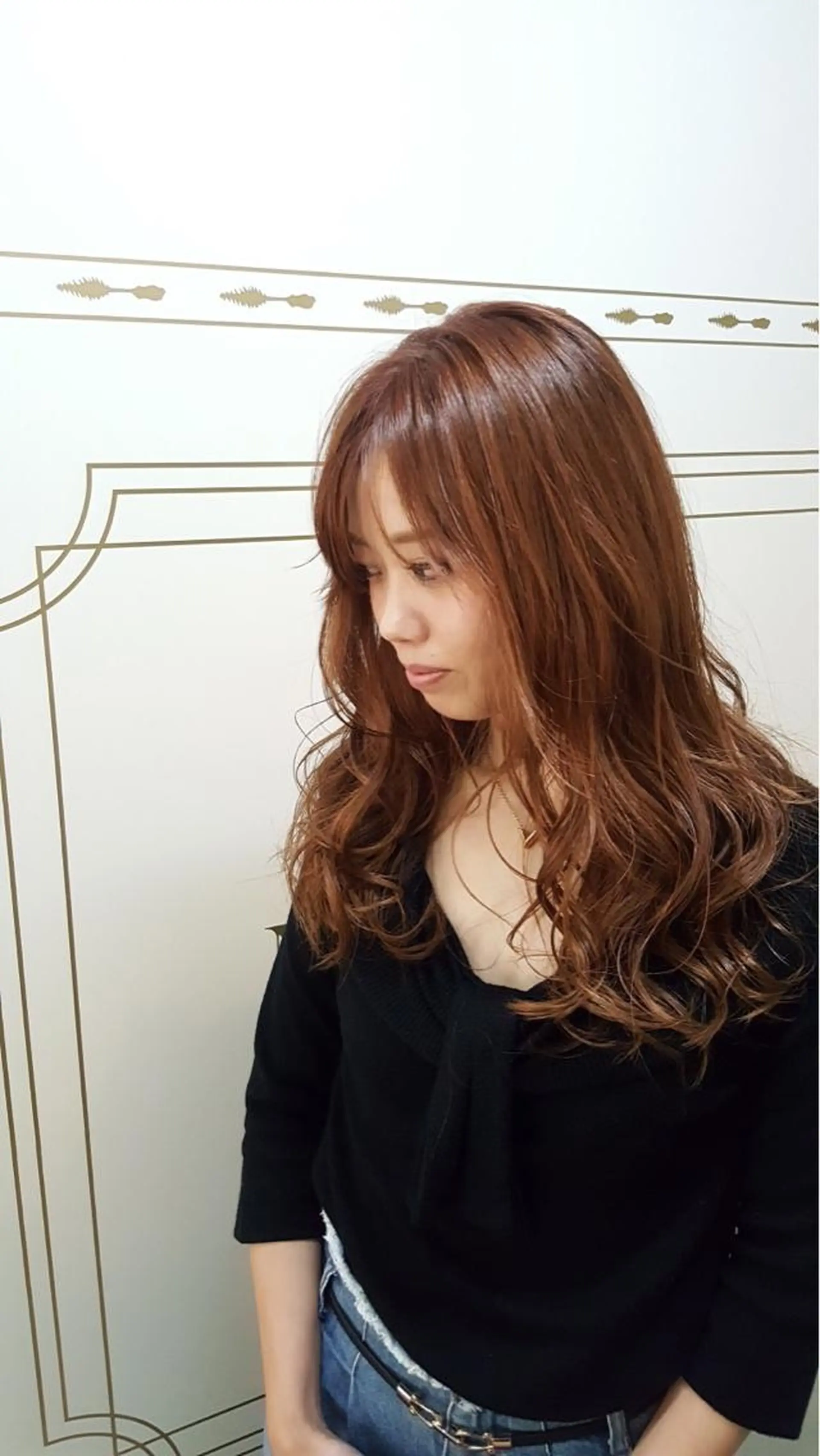 ロング 透明感カラー・ 髪質改善🩵イケダのヘアスタイル