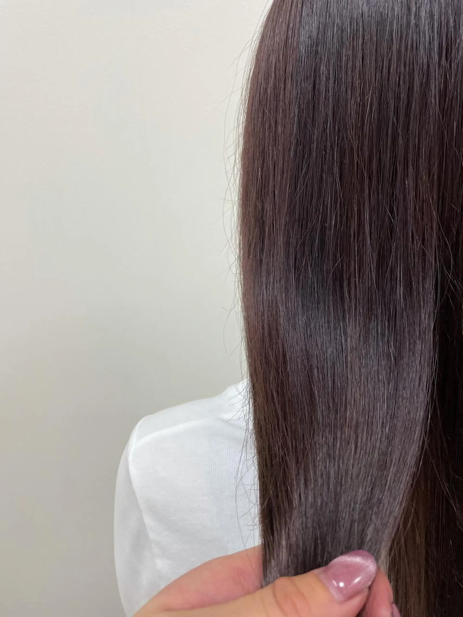 ロング カラー ブラウンカラー レッドカラー レッドブラウン Hana ♡ marshu梅田のヘアスタイル