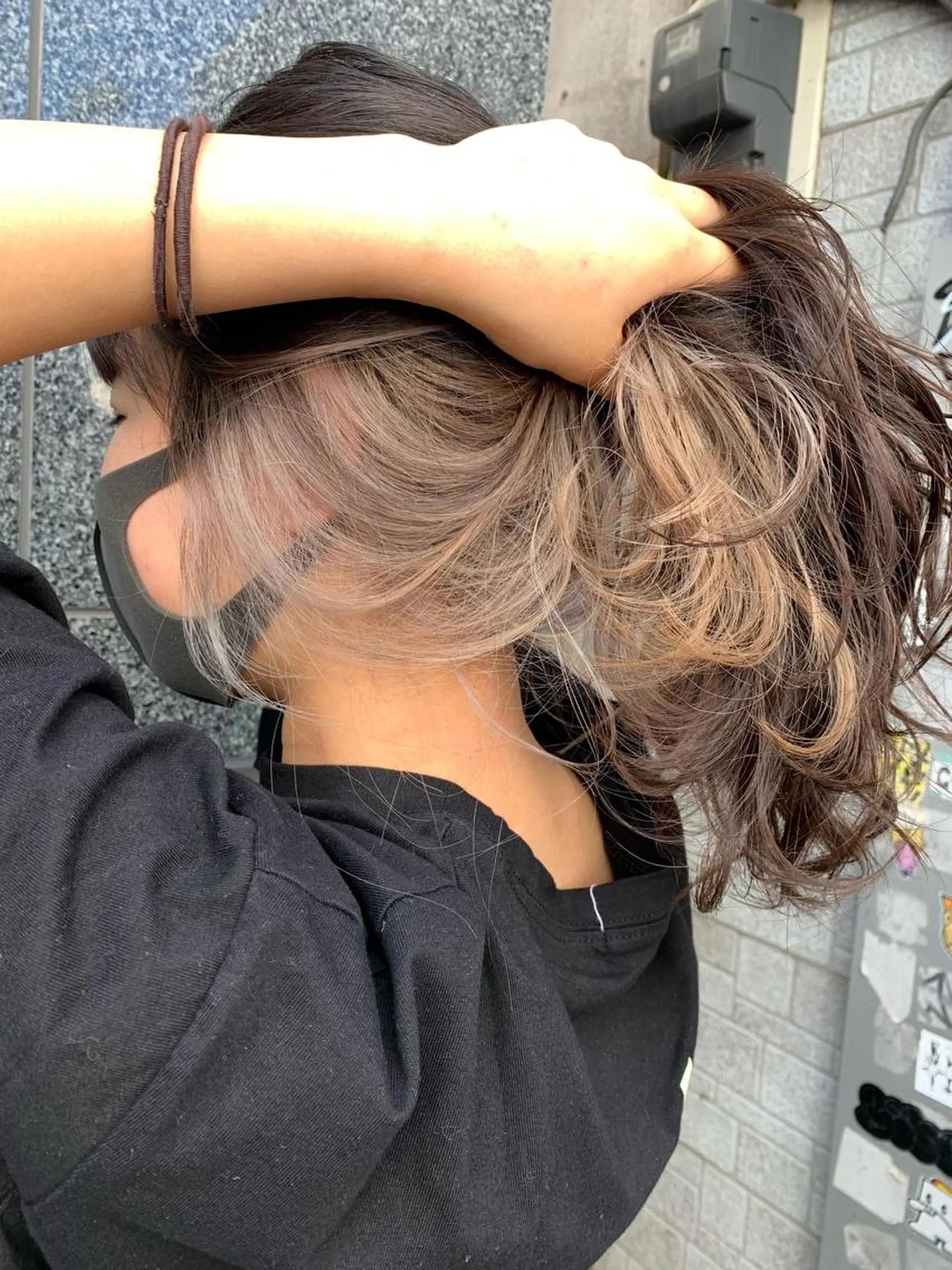 ロング カラー ヘアアレンジ ベージュカラー ホワイトベージュ 🔶似合わせセンター パート/ヤス🔶のヘアスタイル