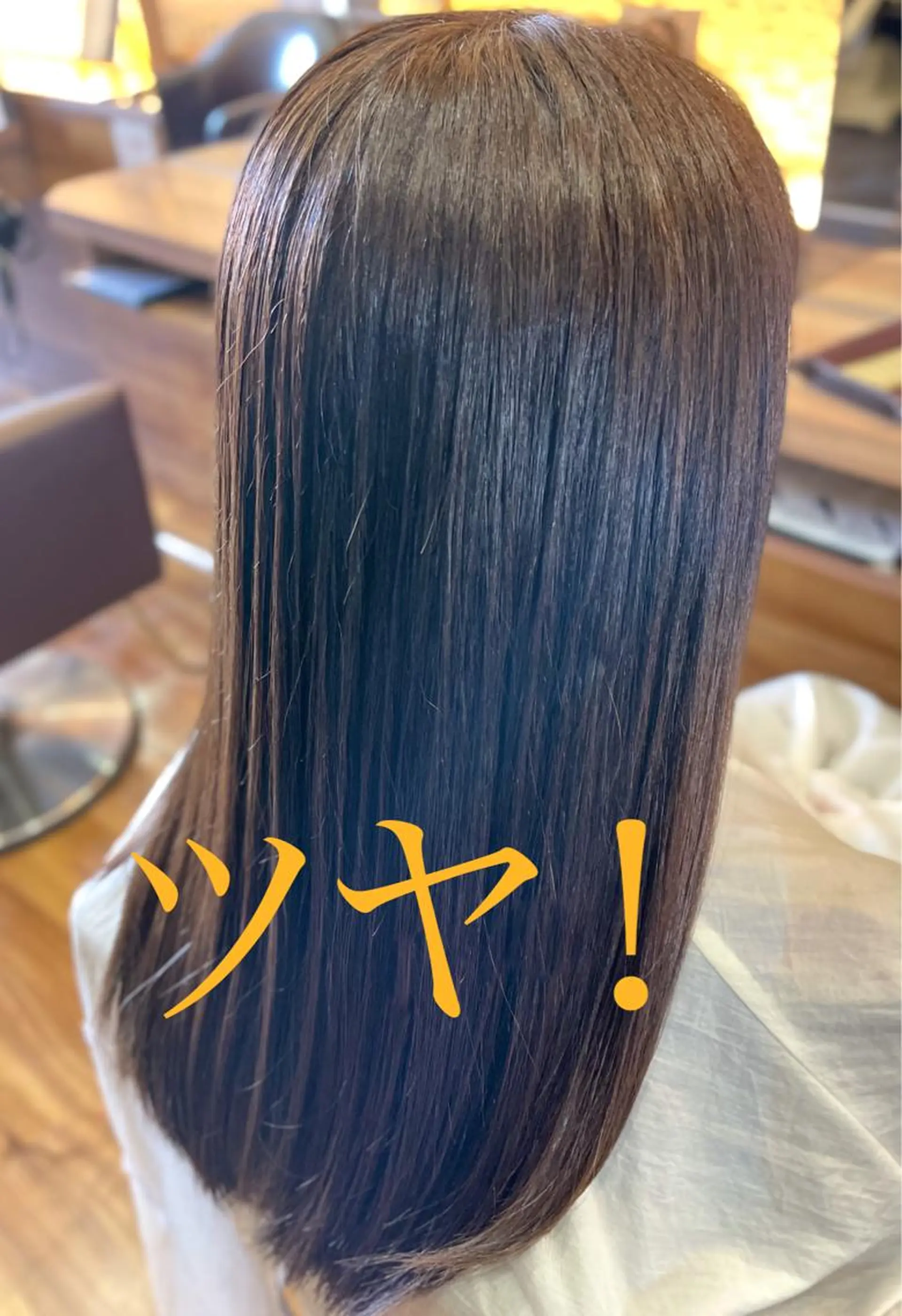 ロング カラー パーマ 髪質改善 カット ヘアカラー トリートメント ブレス渡辺 康介のヘアスタイル
