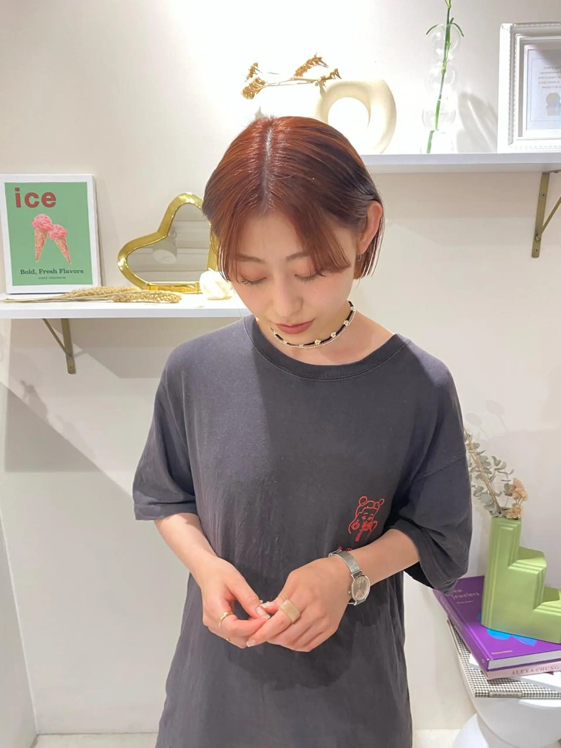 ショート Clore所属・うる艶ヘア♡韓国好き 透明感　shotaのヘアスタイル