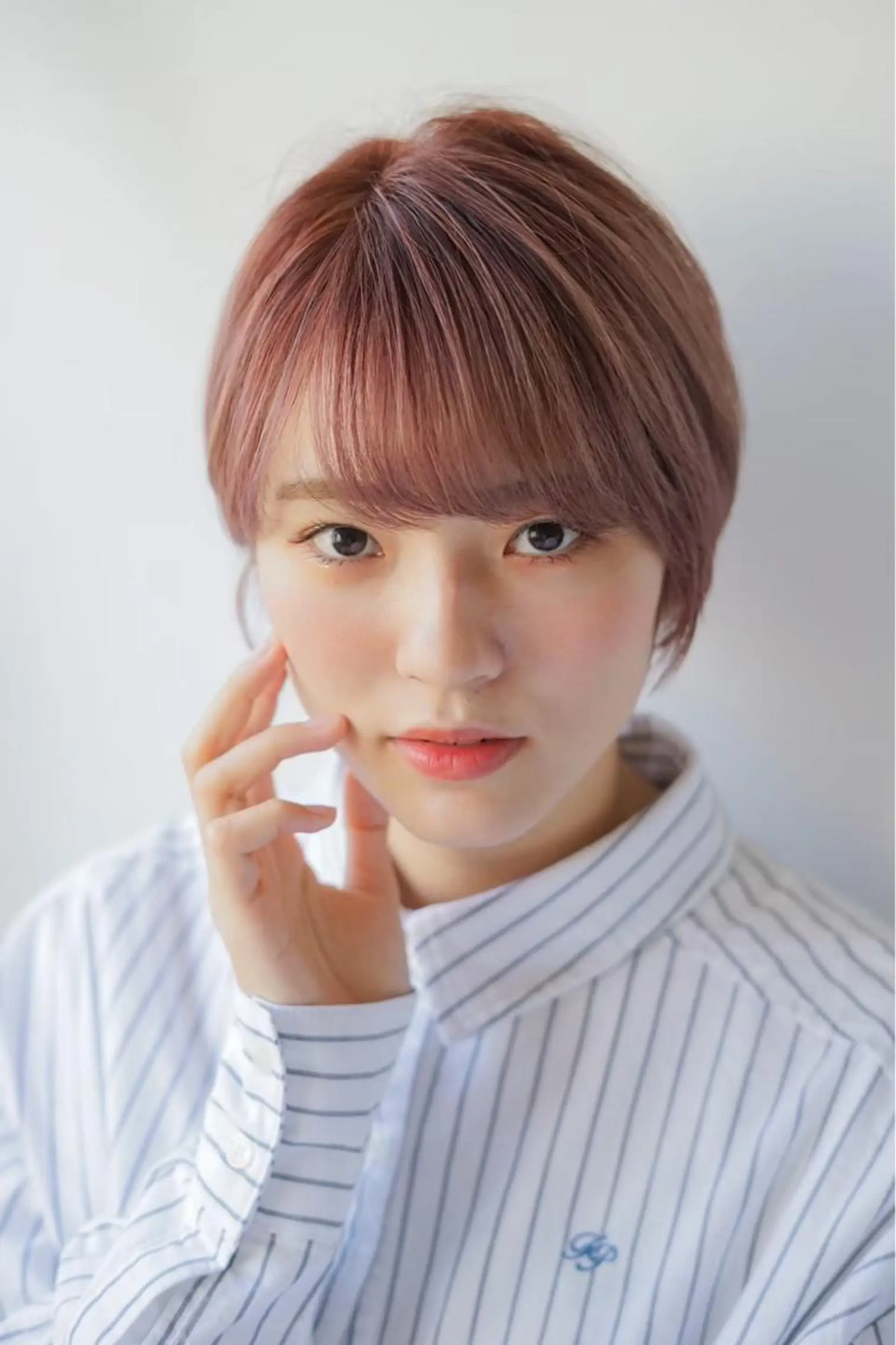 ショート 骨格/顔タイプ/ パーソナルカラー菅原のヘアスタイル